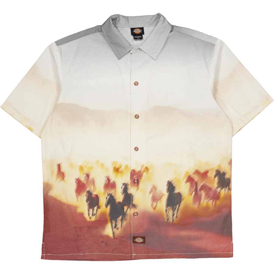 Running Wild Shirt Ss Oak Buff Oak Buff
