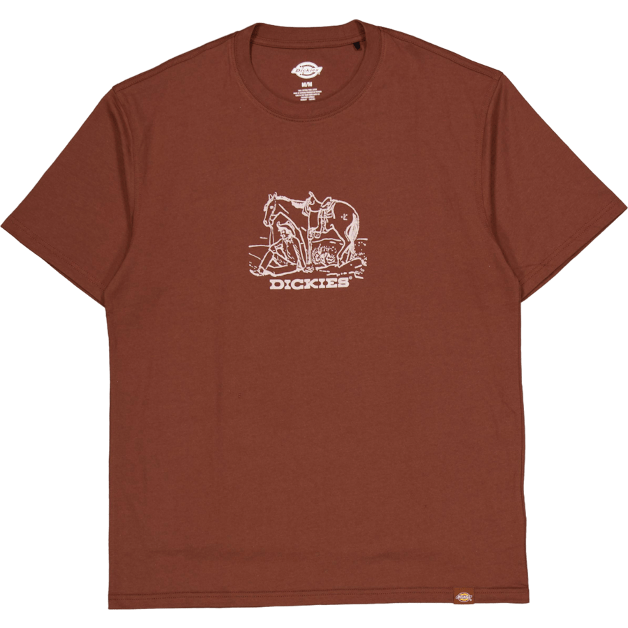 Companion Center Logo Ss Tee C Cappuccino