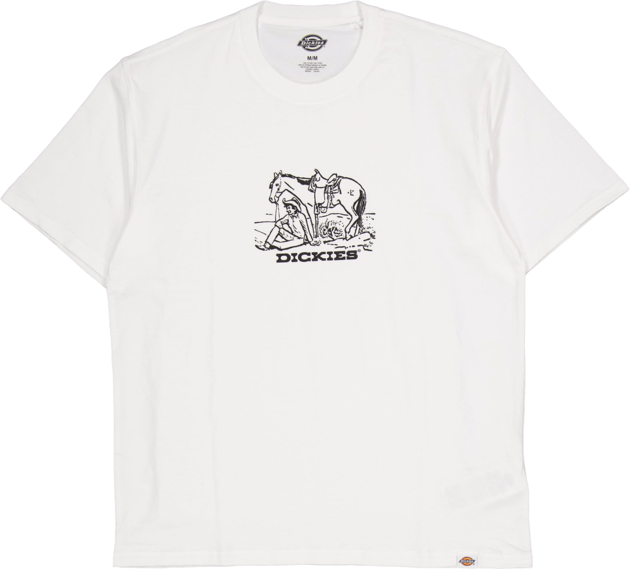 Companion Center Logo Ss Tee W White