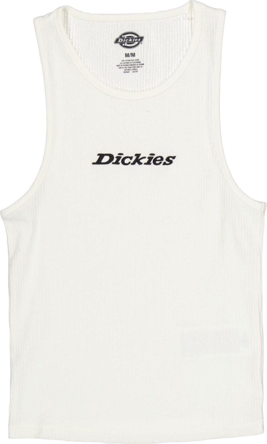 Rib Top W Egret Egret, Female, Vêtements, Tops, Blanc, M