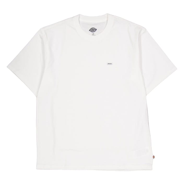 Clancy Heavyweight Tee Ss Whit White, Male, Klær, Tops, Hvit, L