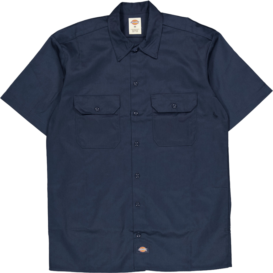 Work Shirt Ss Rec Dark Navy Dark Navy