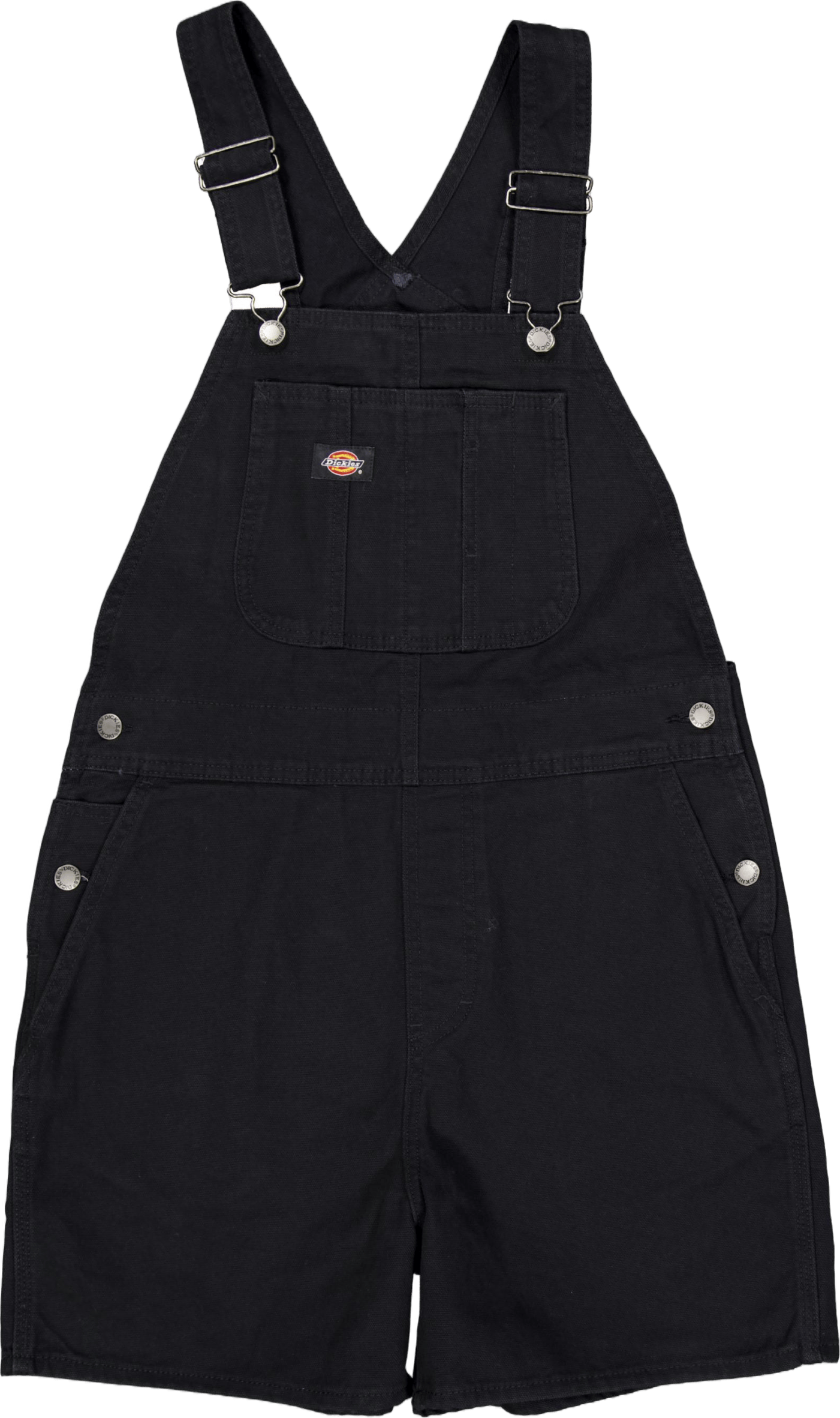 Dickies Duck Canvas Short Bib  Black