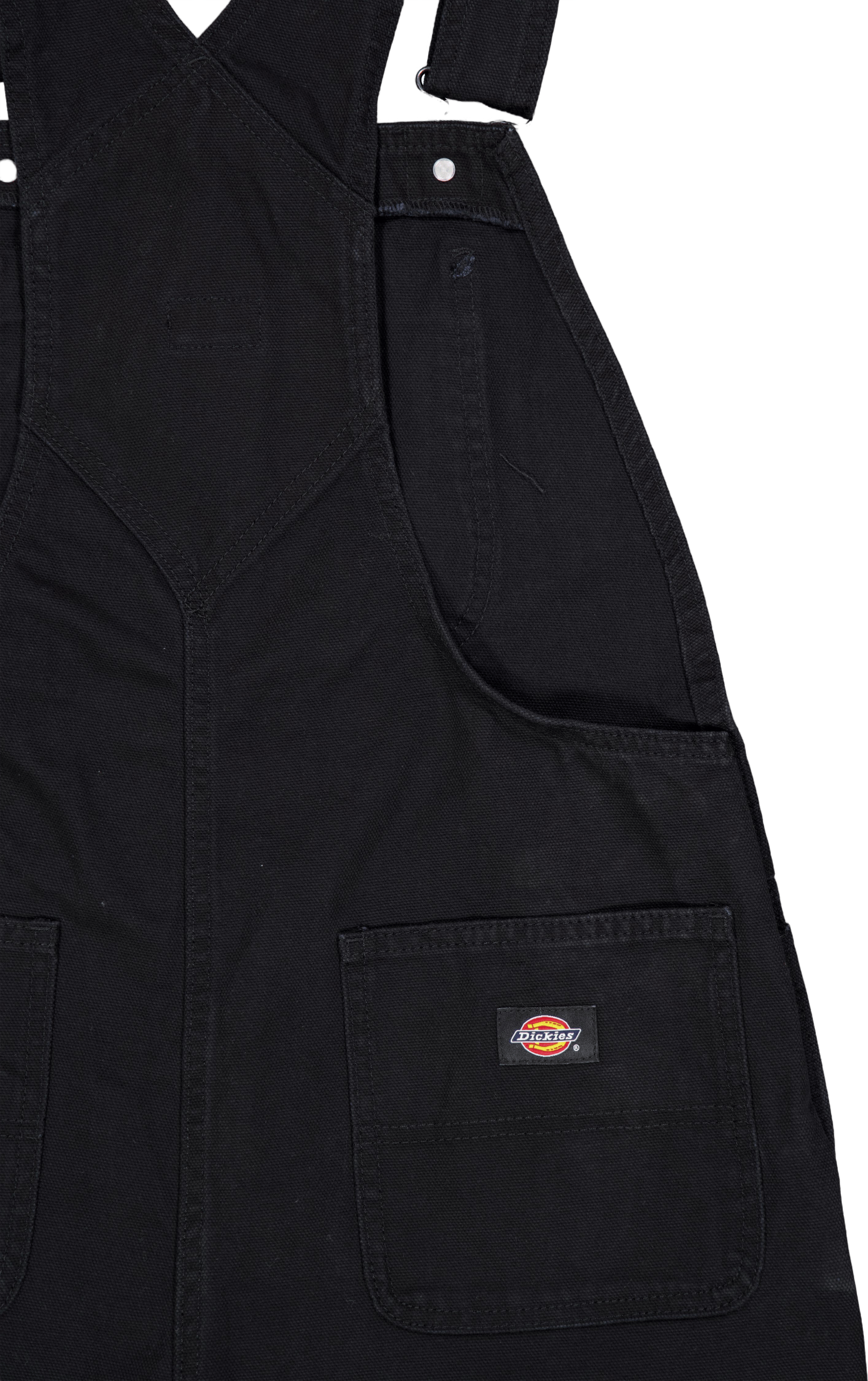 Dickies Duck Canvas Short Bib  Black - Bild 4