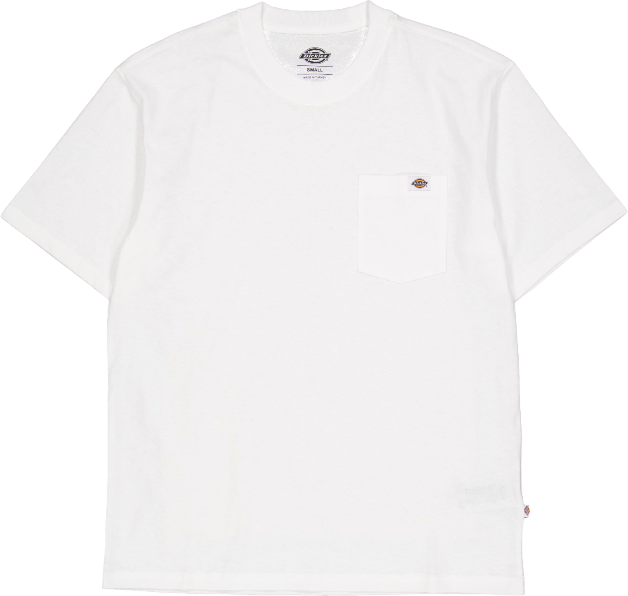Luray Pocket Tee Ss White White
