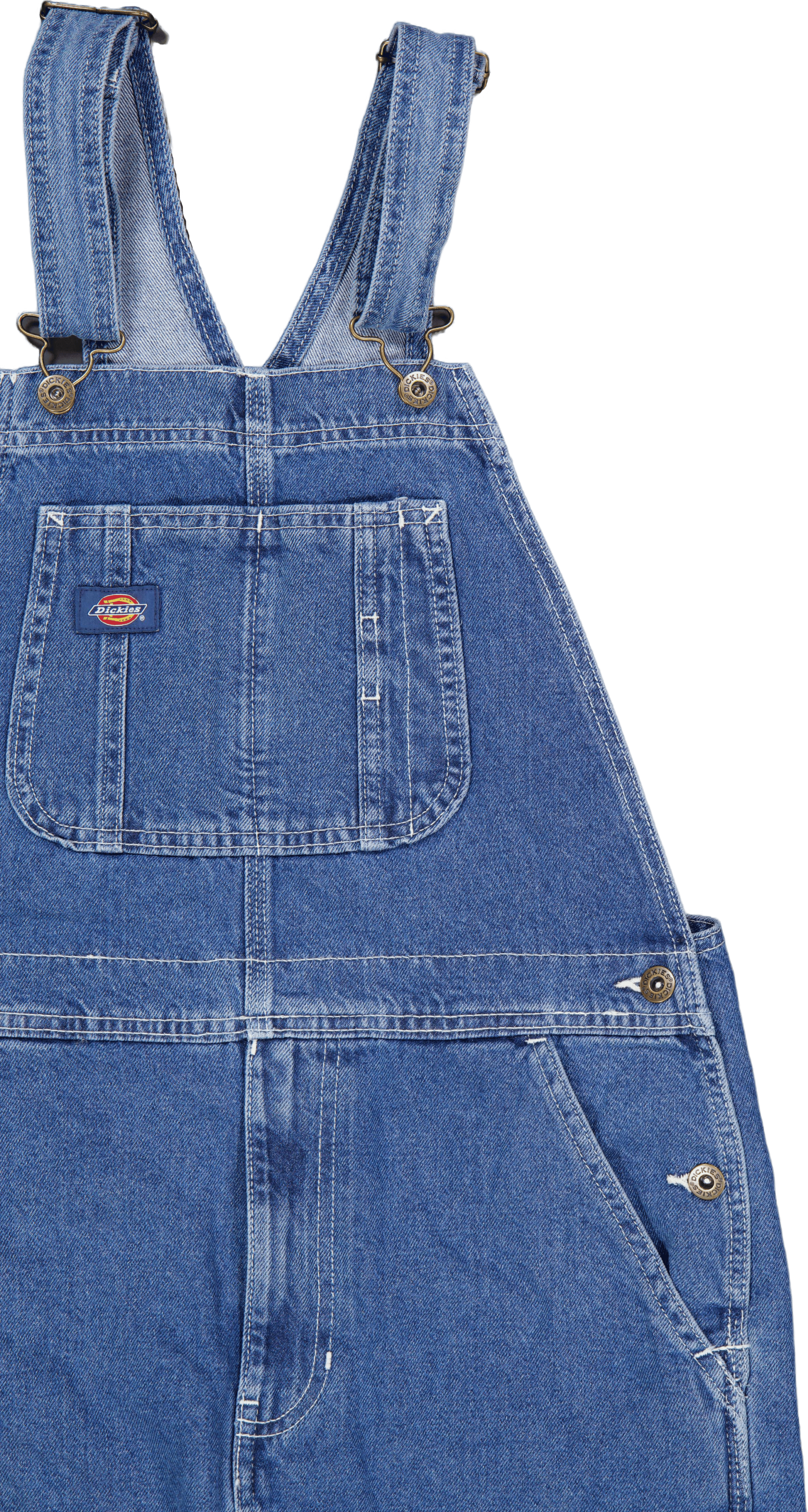 Dickies Classic Denim Bib Clas Classic Blue - Bild 3