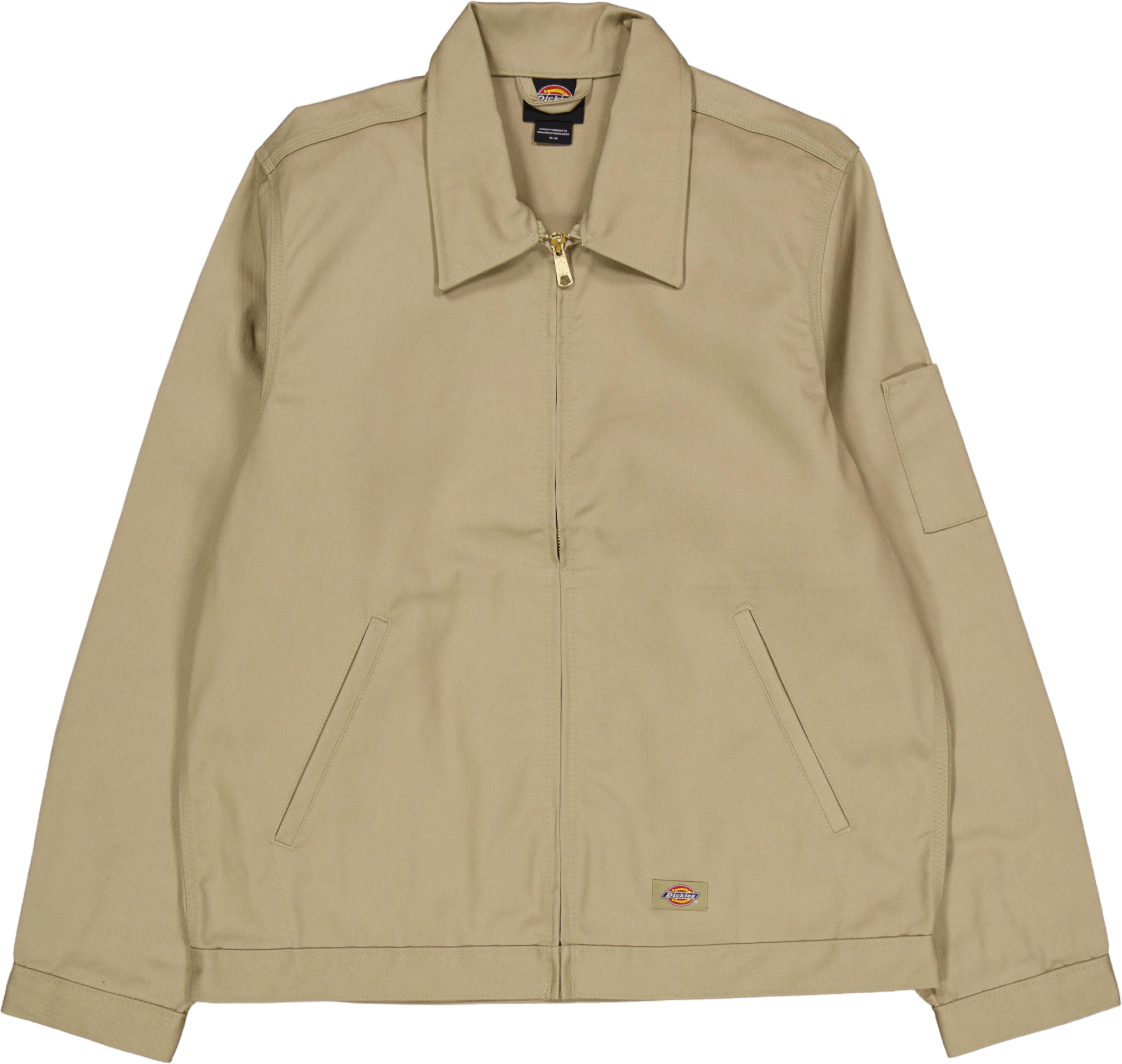 M Unlined Eisenhower Jacket Re Khaki, Male, Kleding, jassen, Geel, L