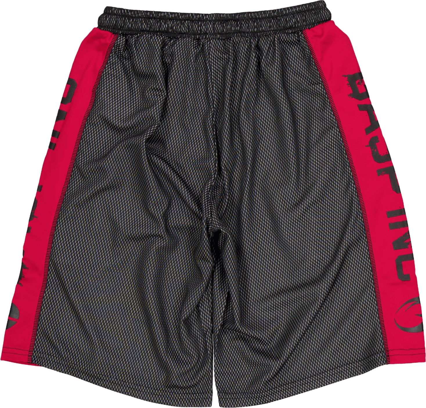 No1 mesh shorts Black/Red - Bild 2