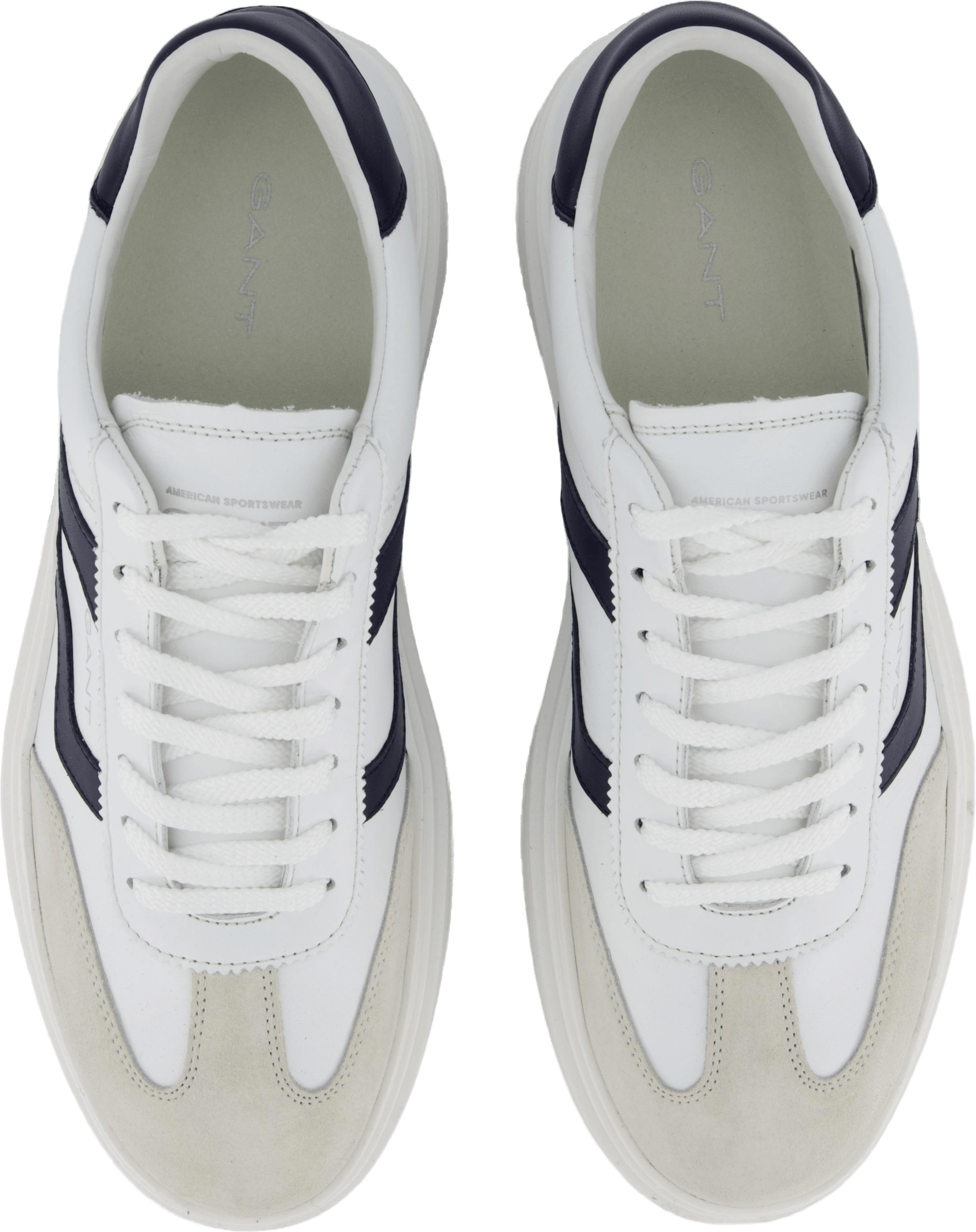 Cuzmoon Sneaker White/marine - Bild 6
