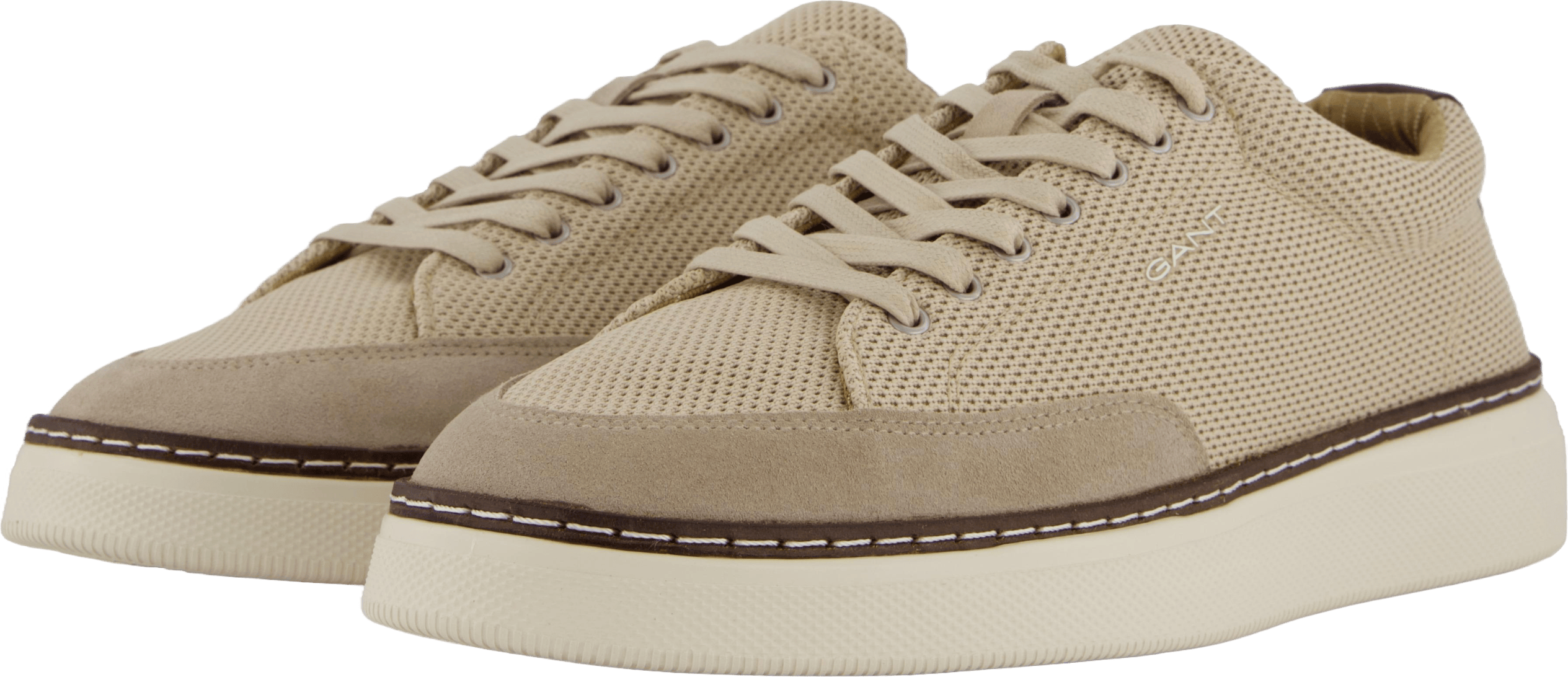San Prep Low Lace Shoe Taupe - Bild 2