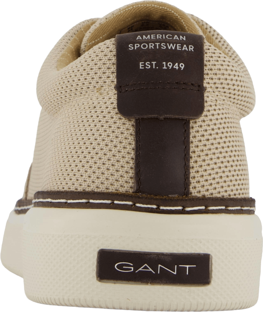 San Prep Low Lace Shoe Taupe - Bild 5