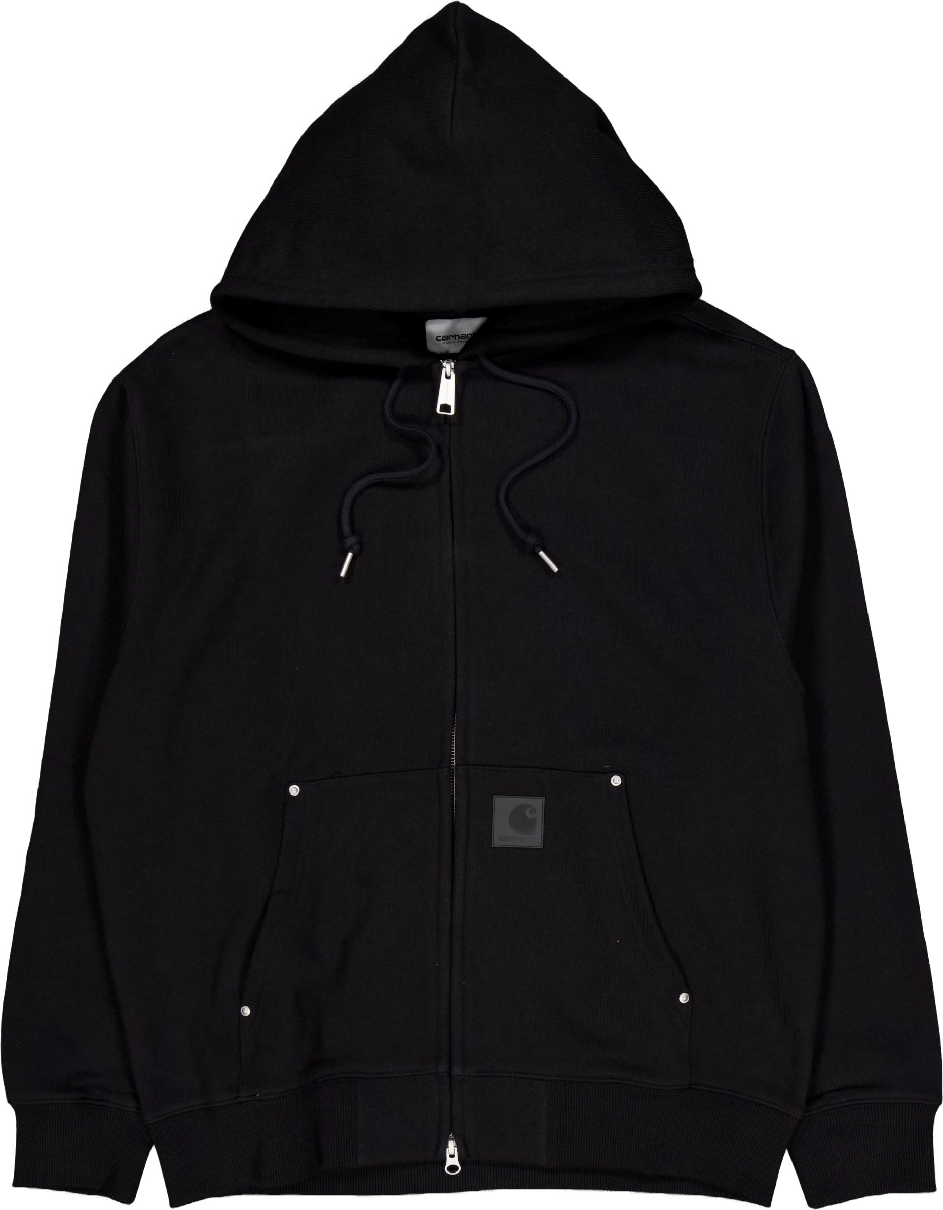 Hooded Eldon Sweat Jacket Black