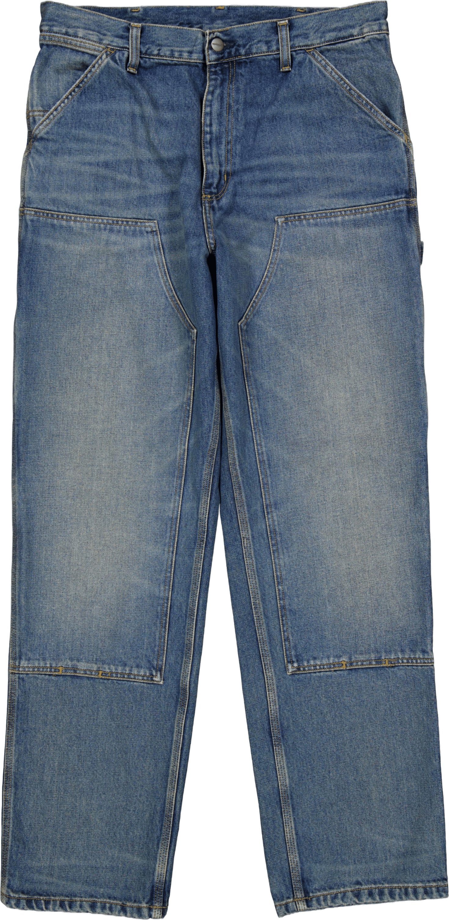 Double Knee Pant Blue