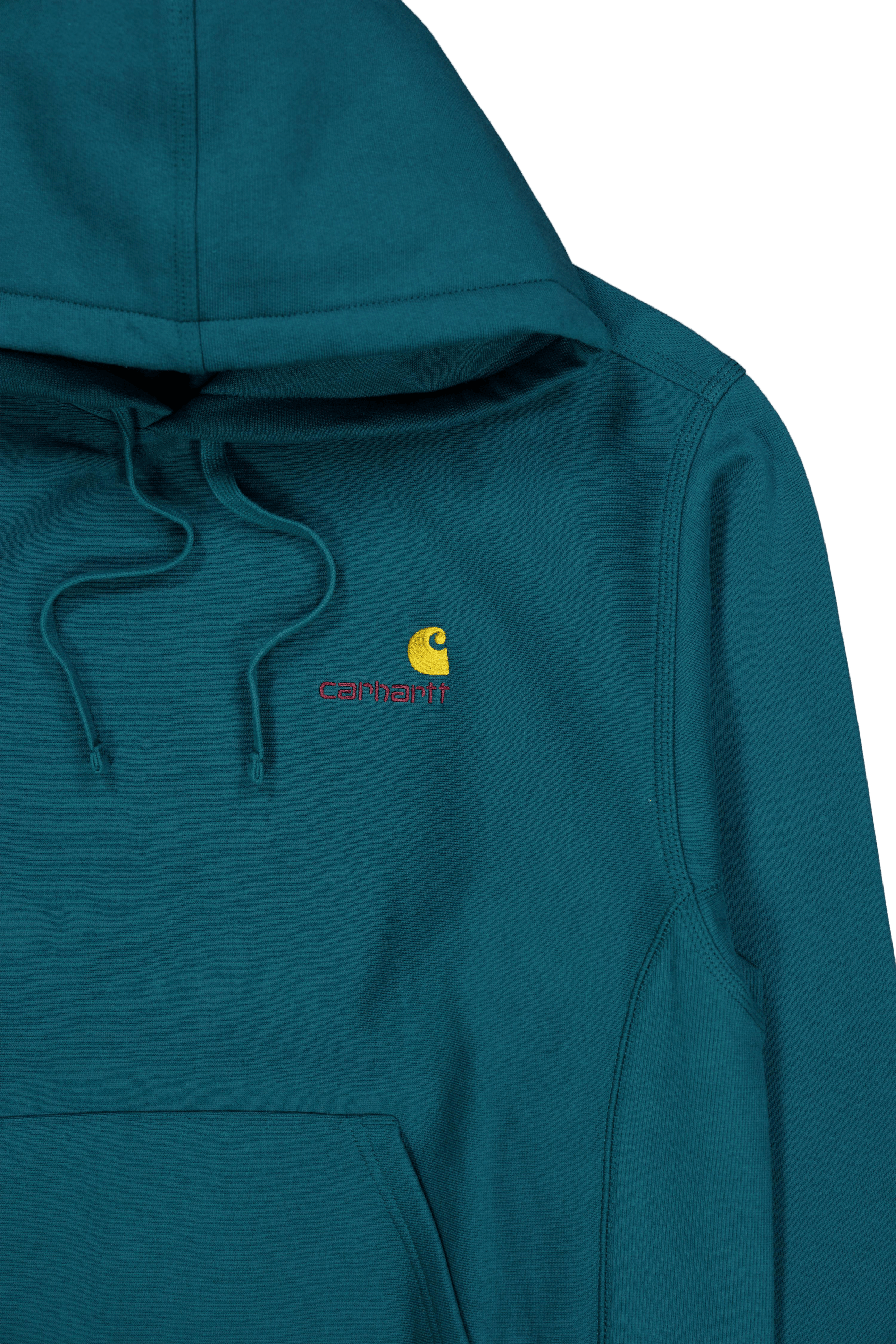 Hooded American Script Sweat Malachite - Bild 3