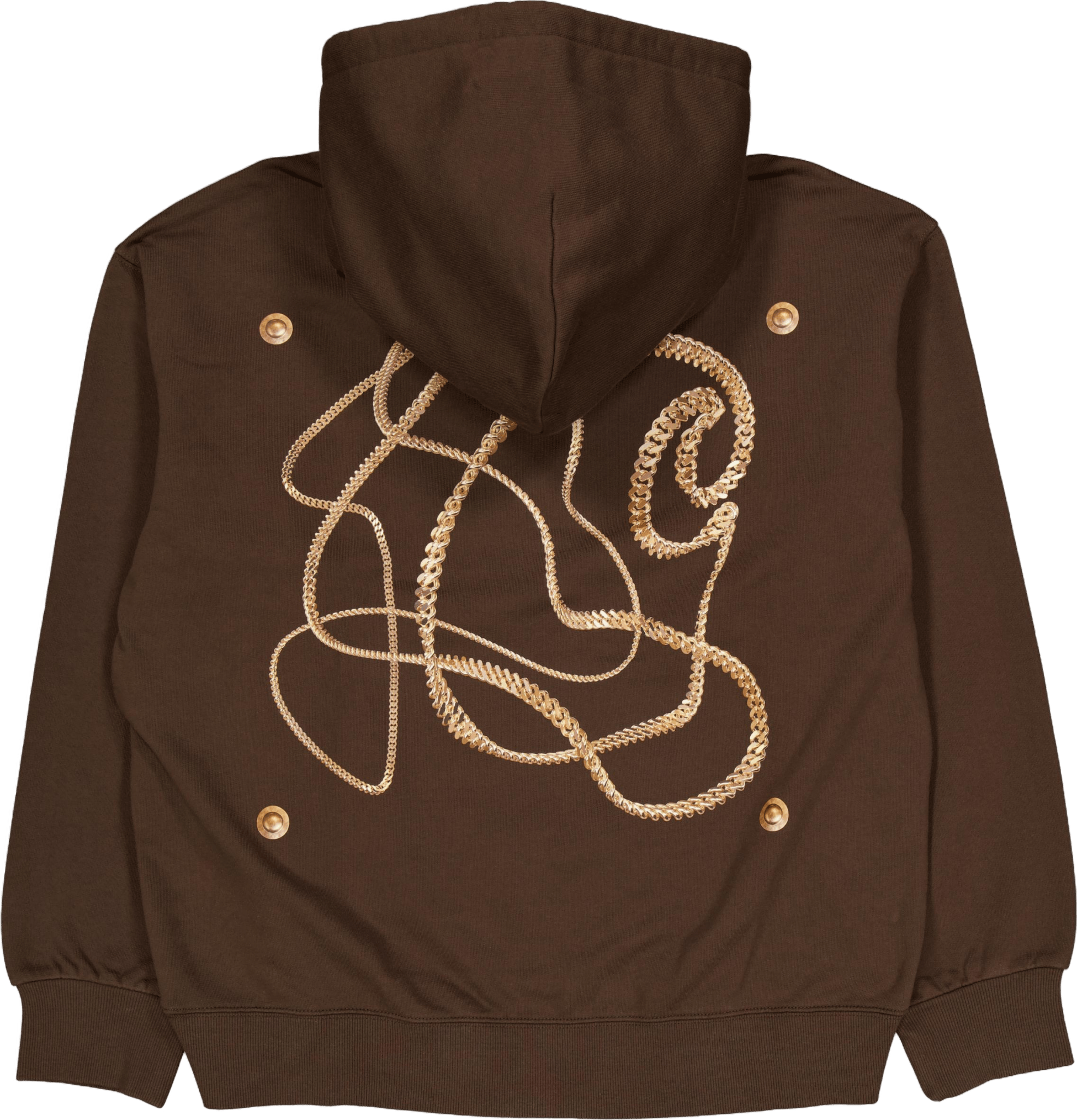 Hooded Charm Link Sweat Liberica / Gold - Bild 2