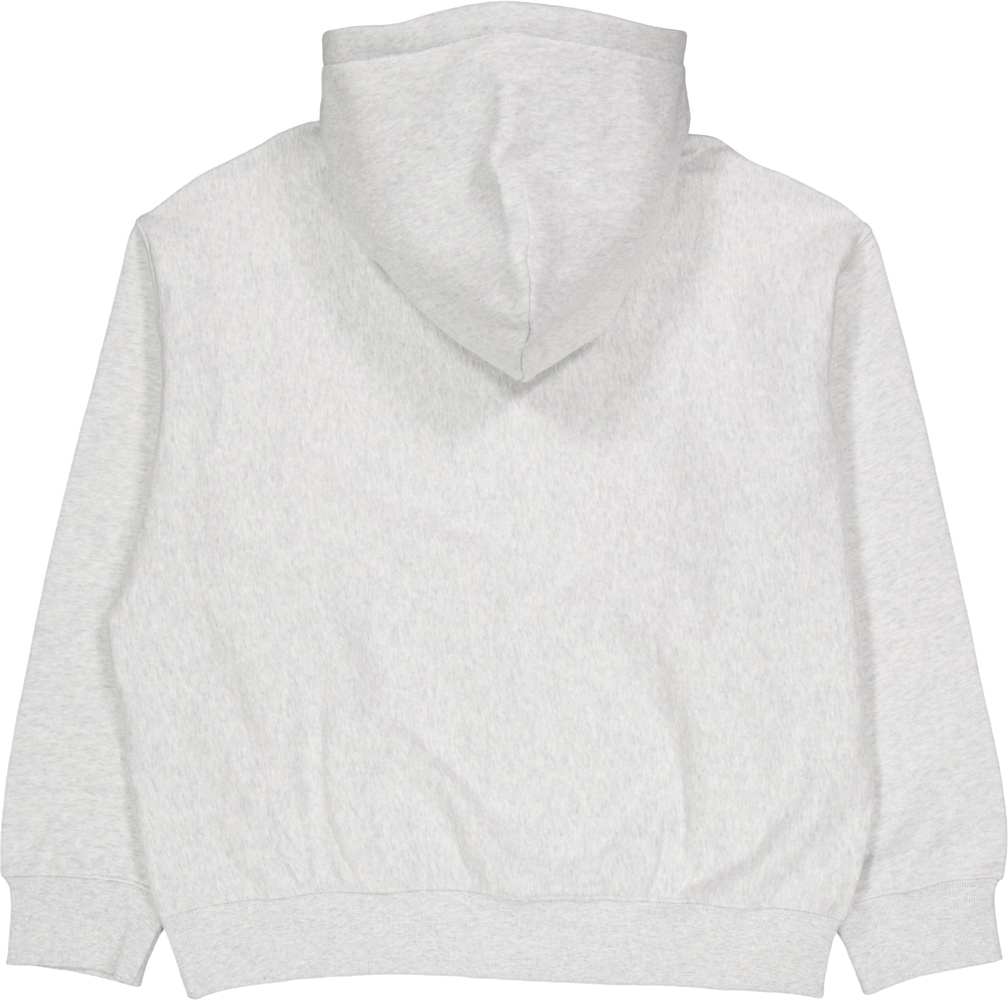 Hooded Label Script Sweat Ash Heather - Bild 2