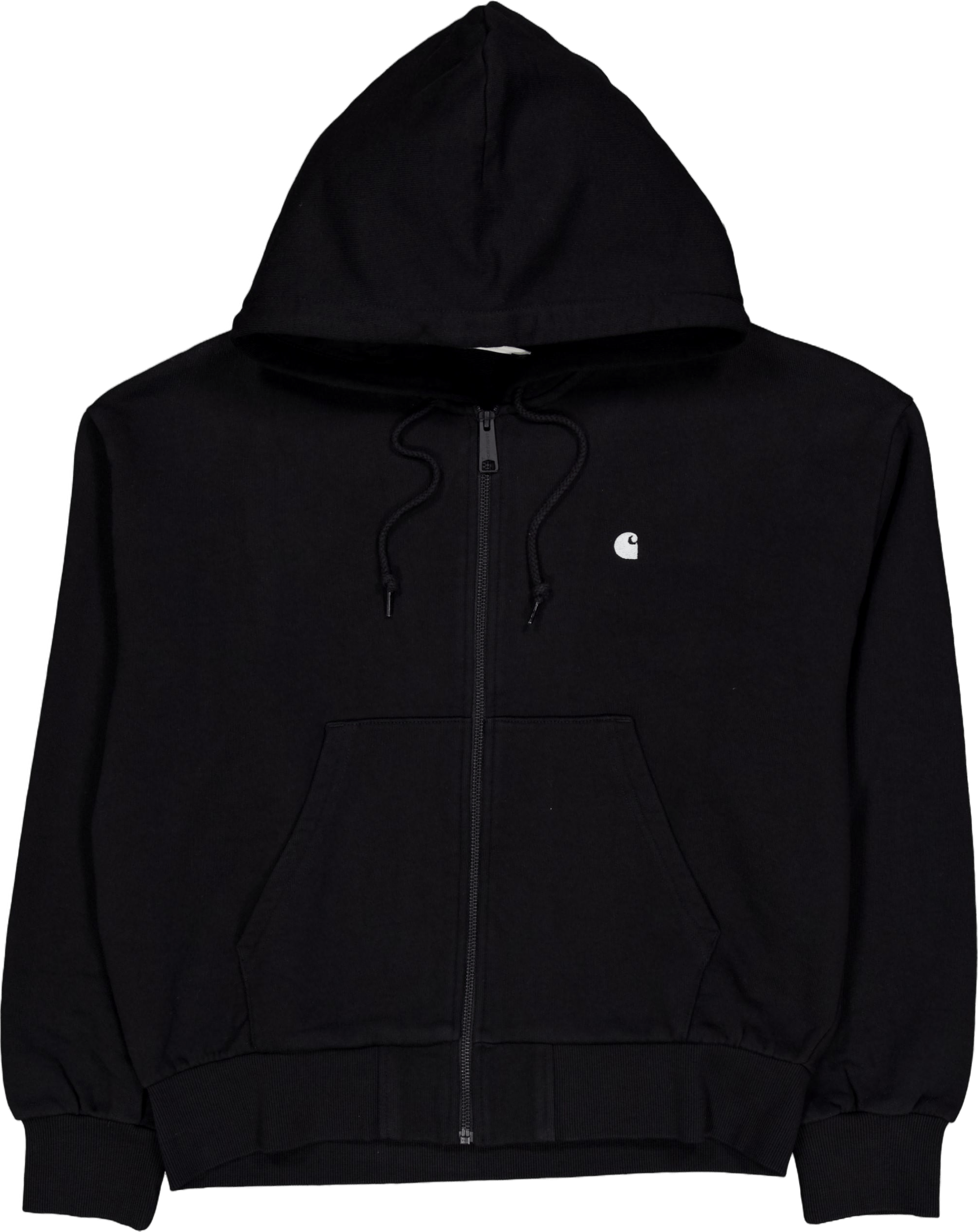 W’ Hooded Casey Jacket Black / Silver