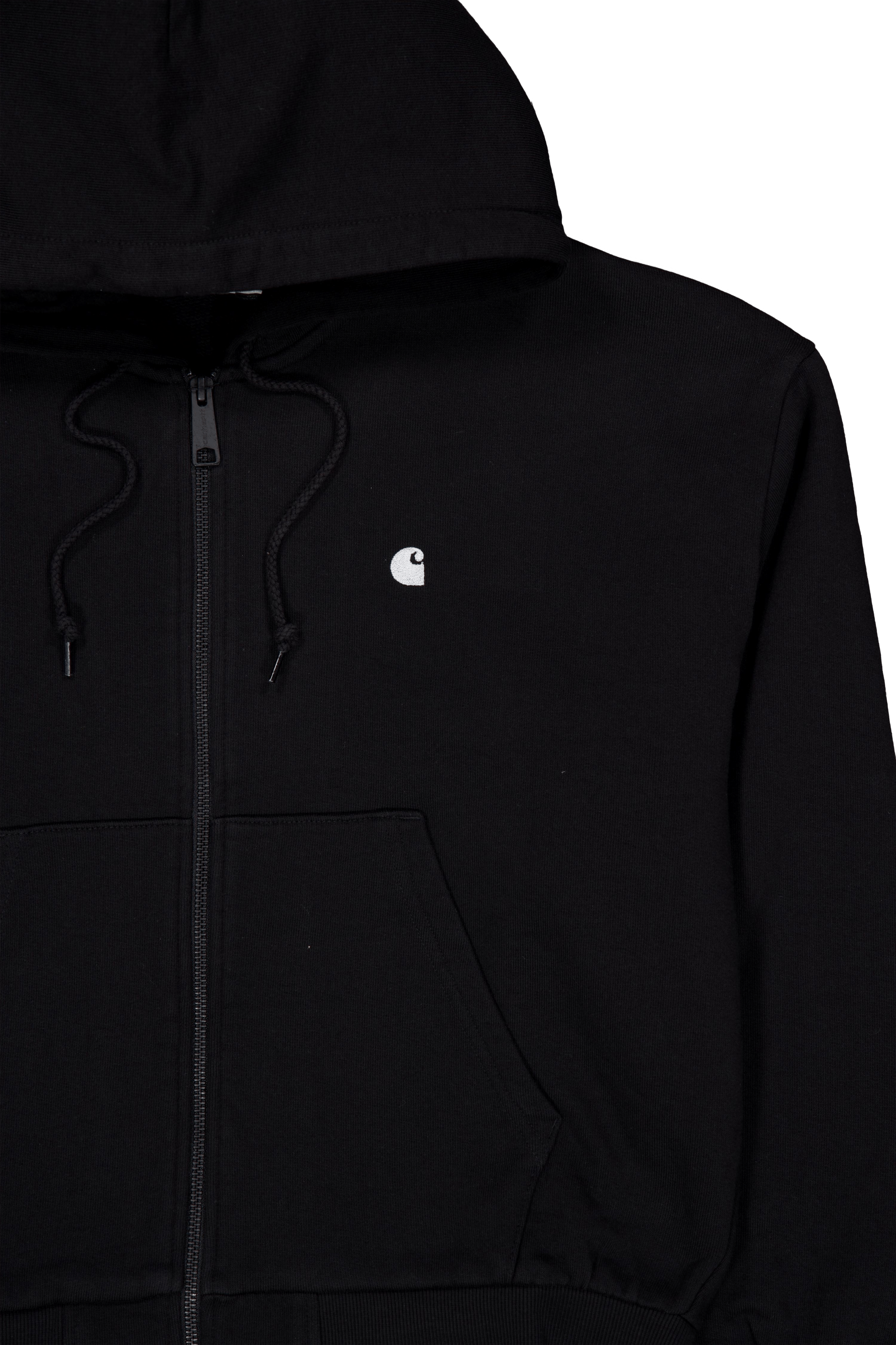 W' Hooded Casey Jacket Black / Silver - Bild 3
