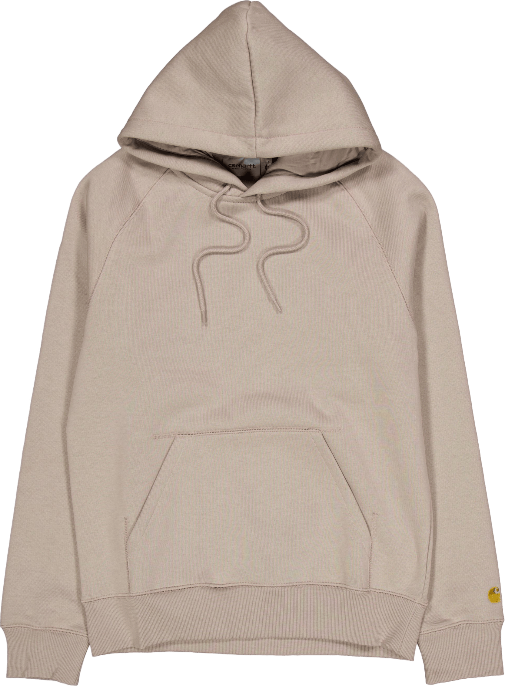 Hooded Chase Sweat Dusky Beige / Gold