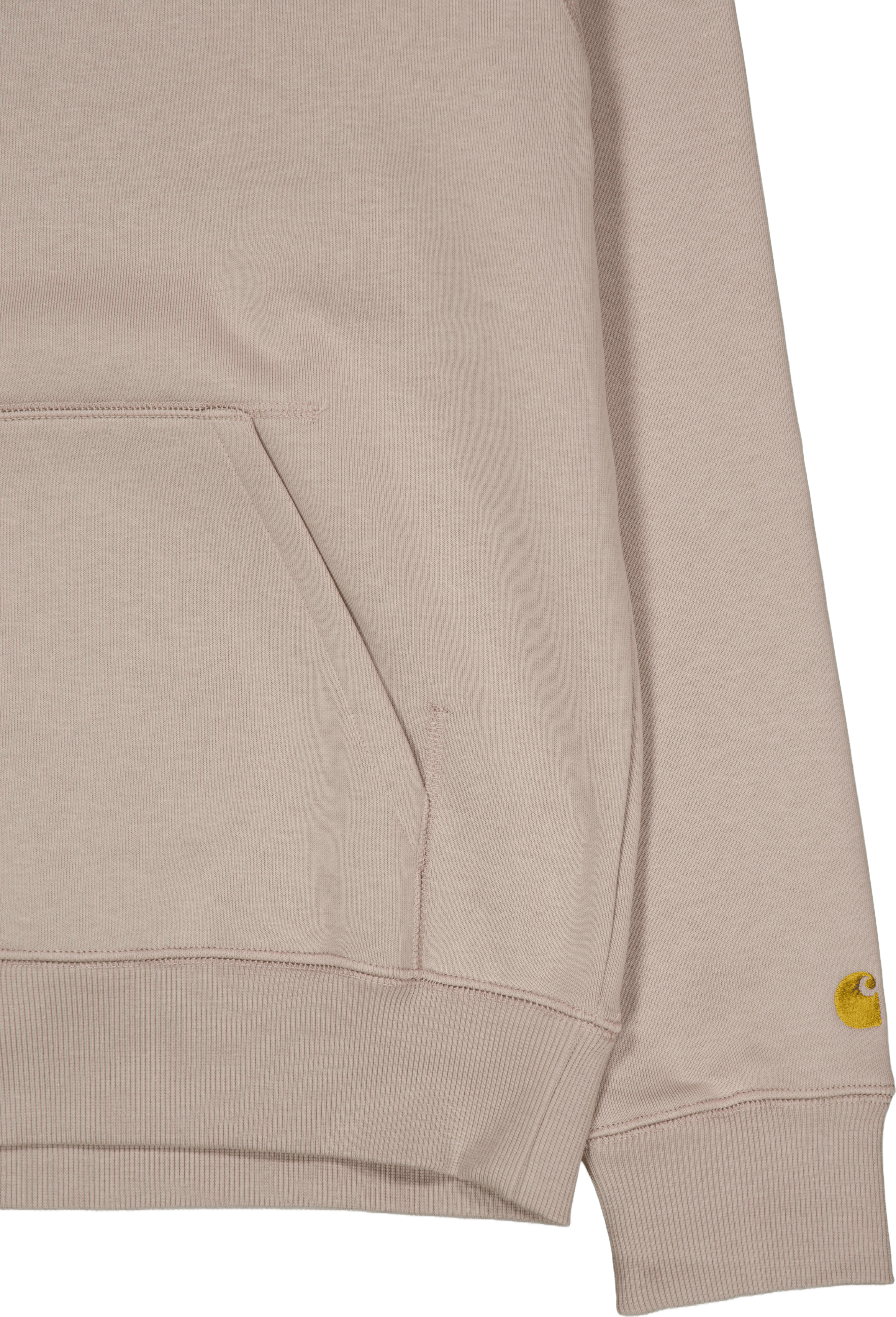 Hooded Chase Sweat Dusky Beige / Gold - Bild 4
