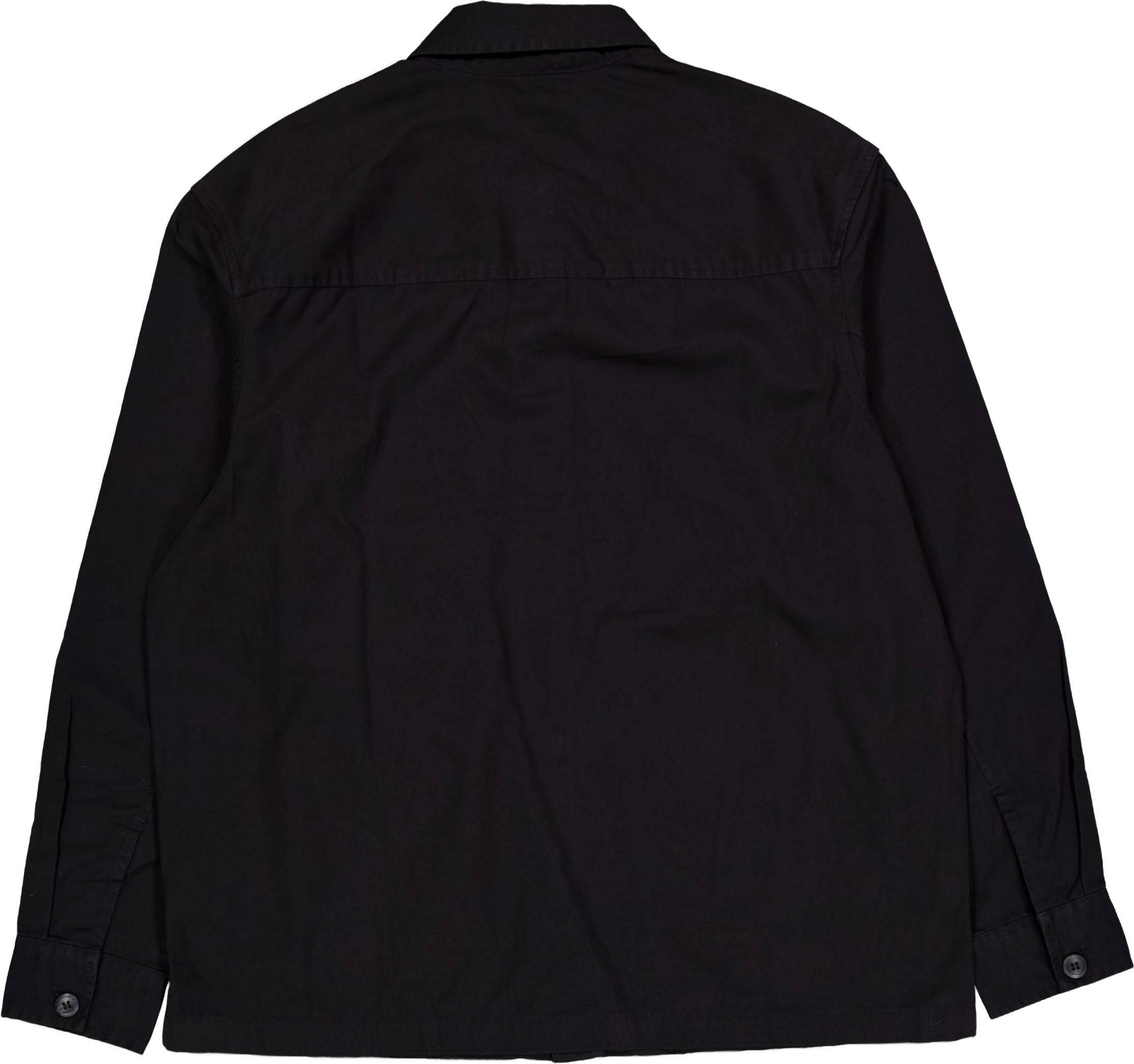 Clean Cotton Overshirt Black - Bild 2