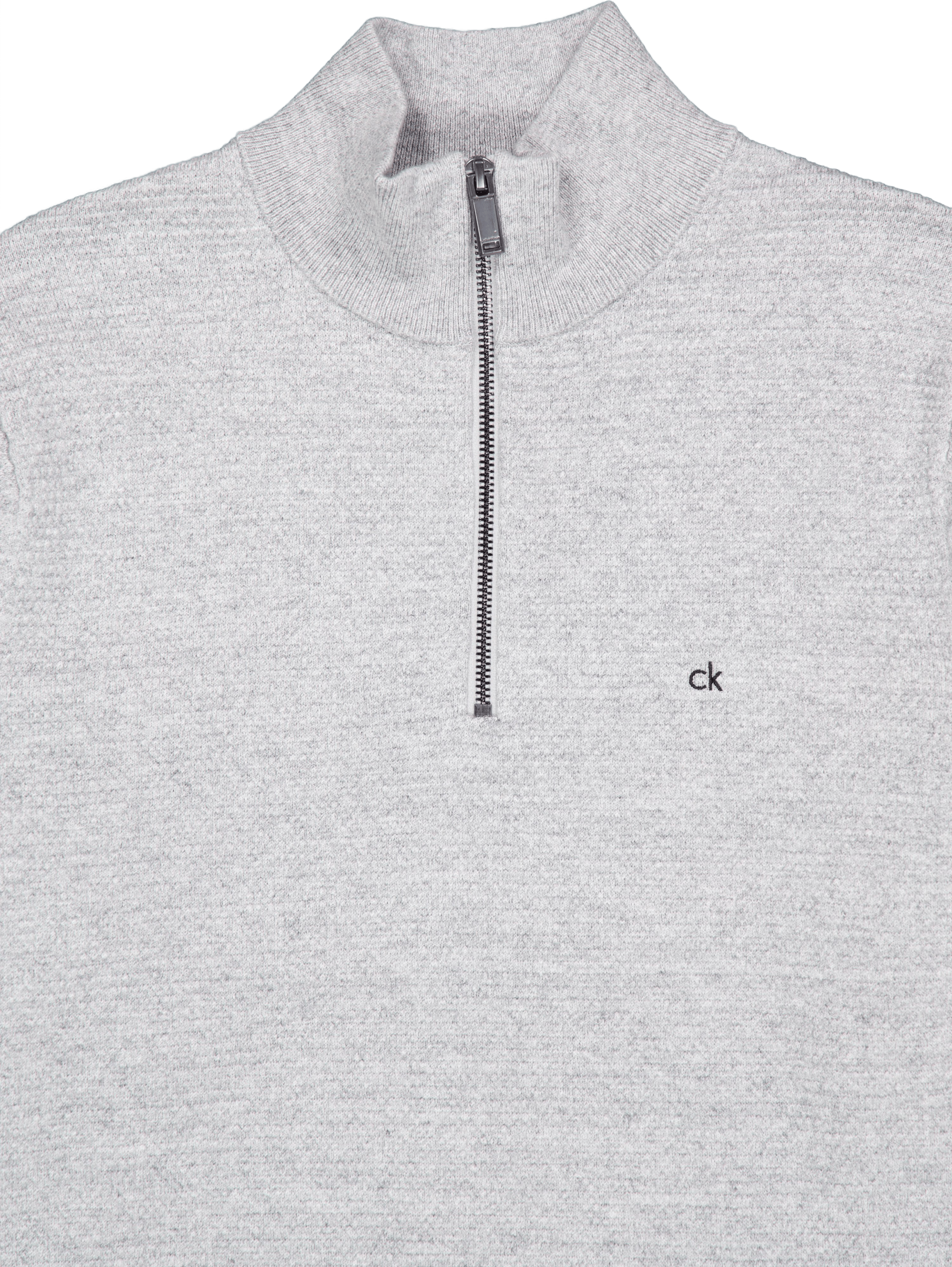 Waffle Texture Q-zip Grey - Bild 3