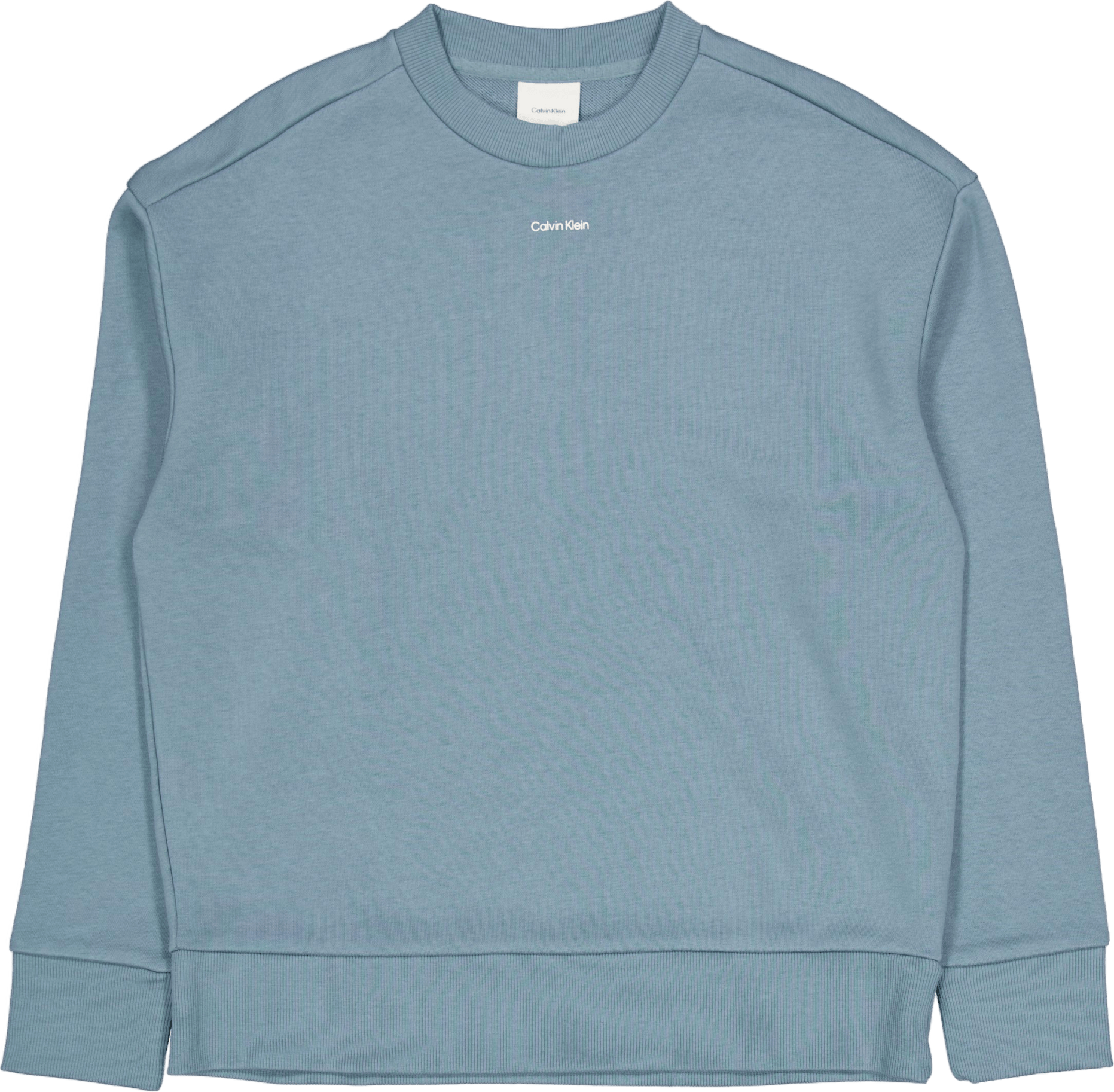 Nano Logo Cotton Modal Crew Blue