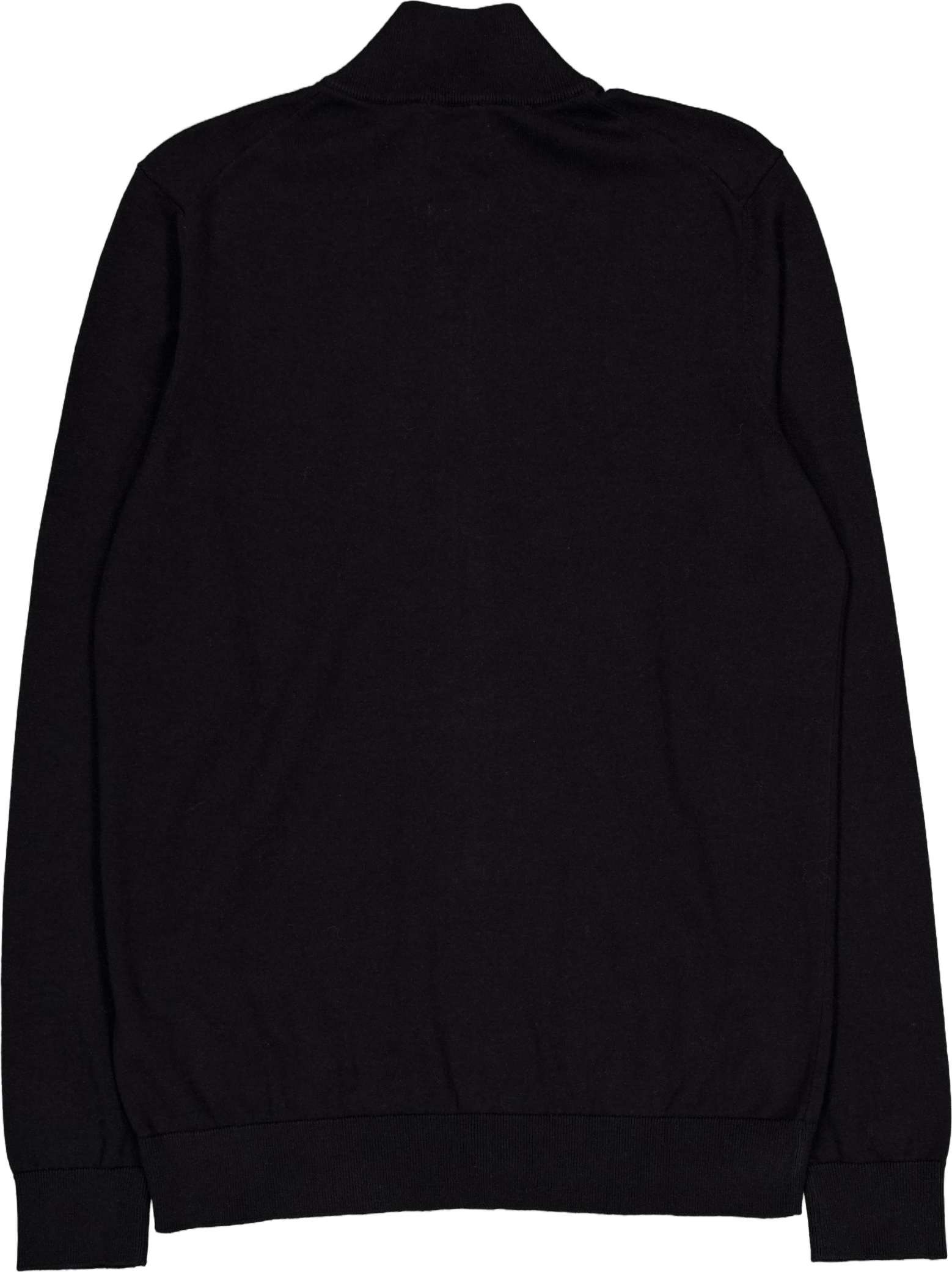 Cotton Silk Blend Zip Jacket Black - Bild 2