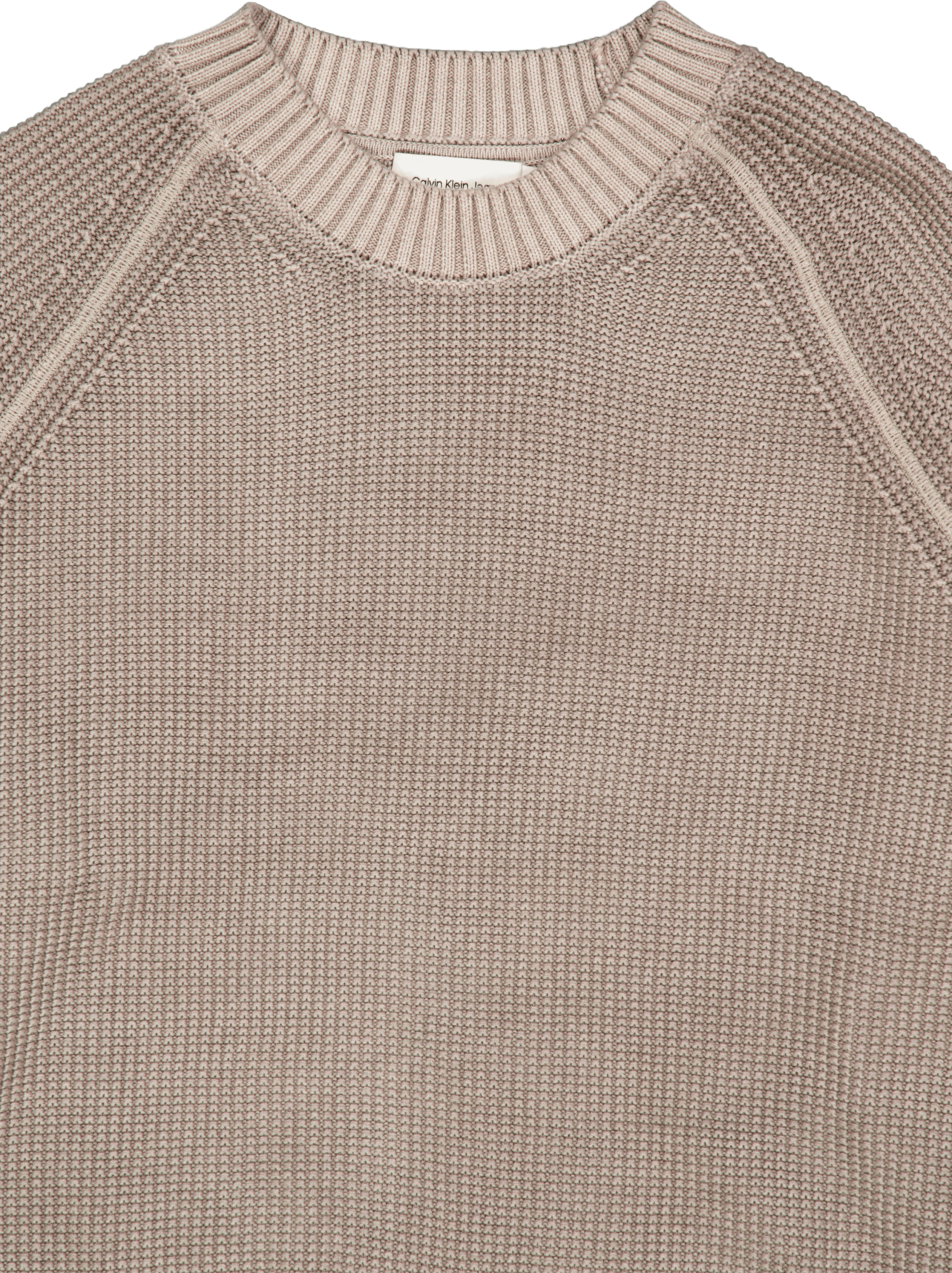 Washed Raglan Sweater Grey - Bild 3