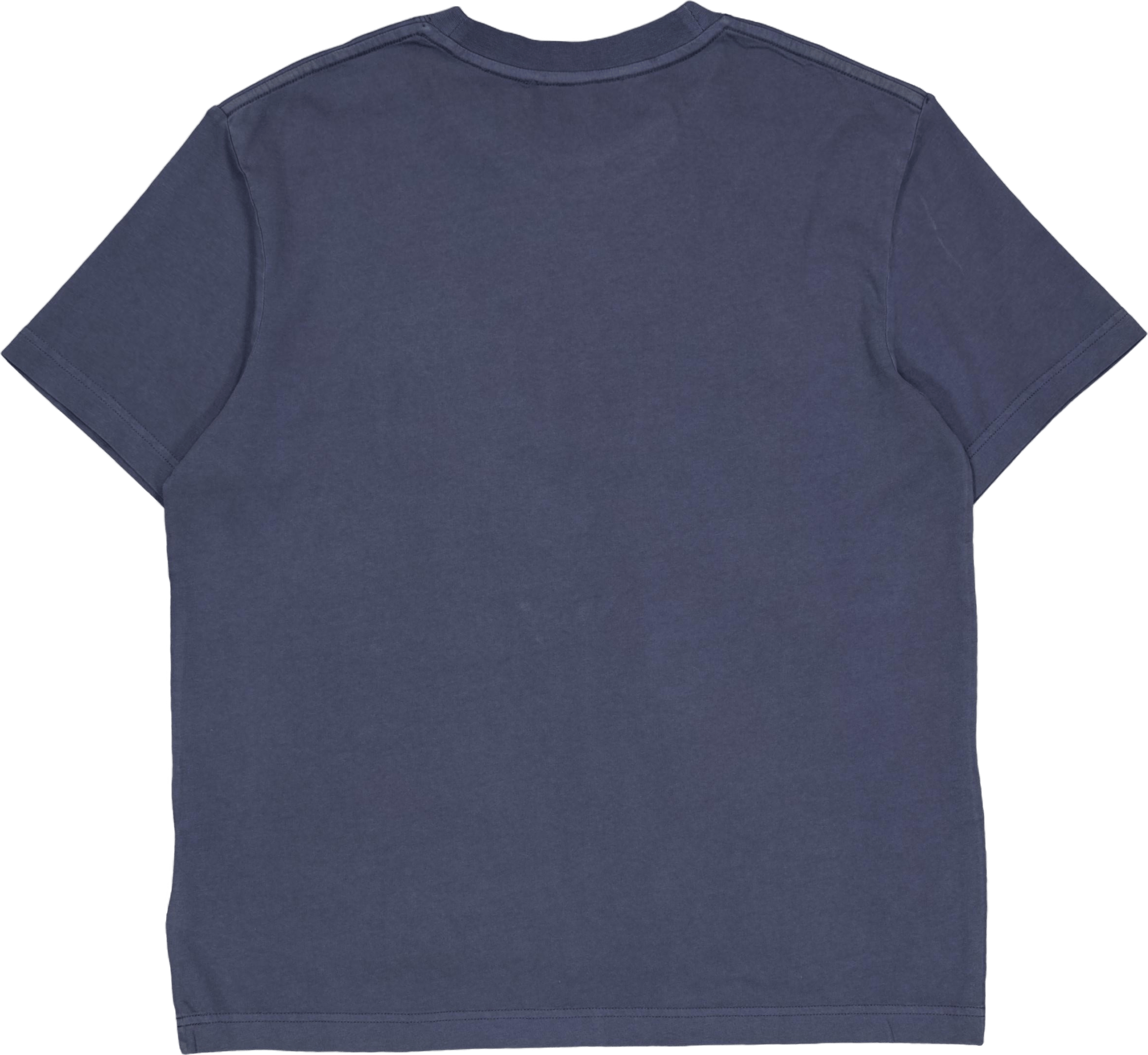 Washed Ss Tee Blue - Bild 2