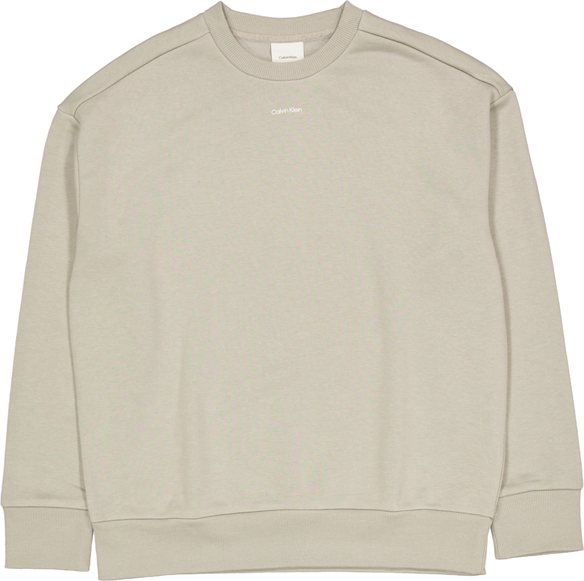 Nano Logo Cotton Modal Crew Khaki