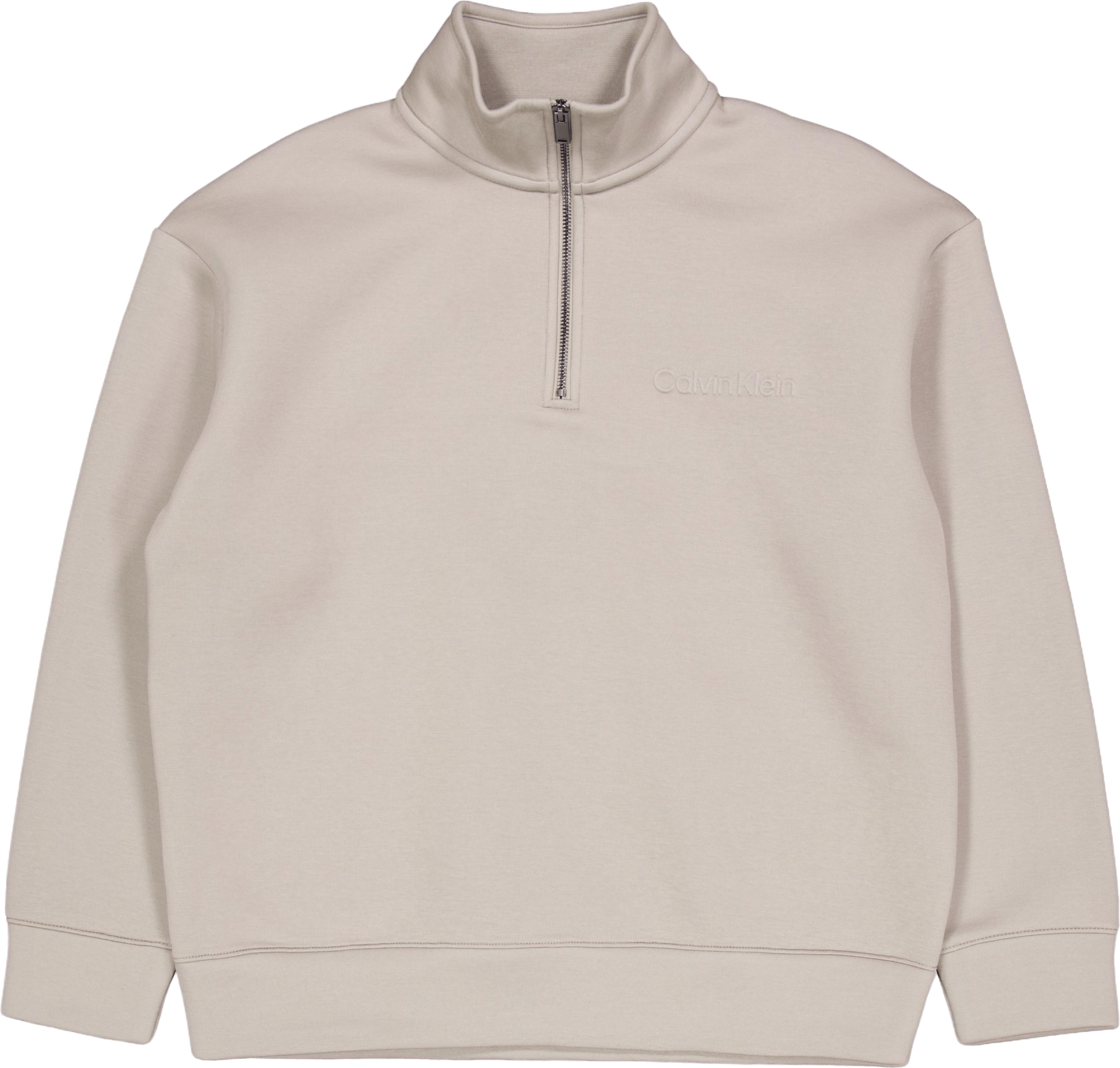 Spacer Embossed Logo Q-zip Khaki