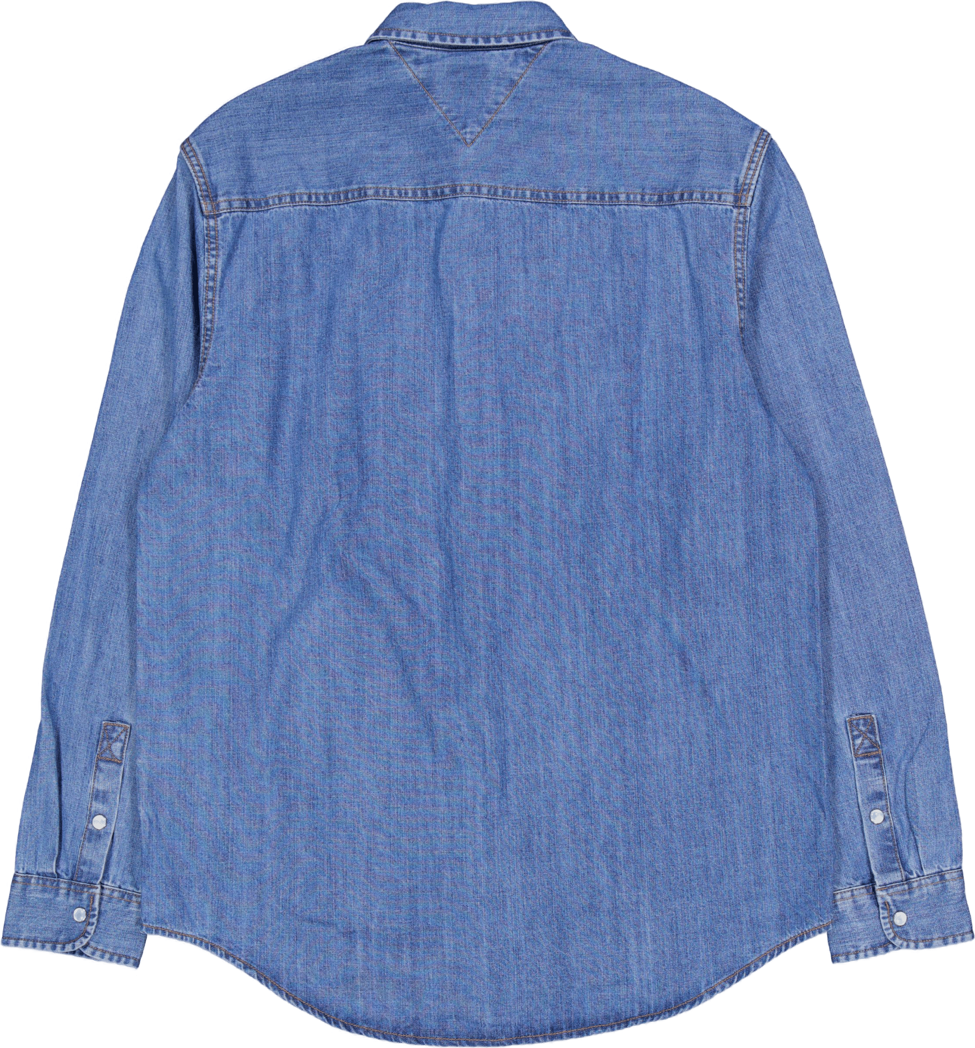 Rglr Fit Shirt Mid Blue Denim - Bild 2