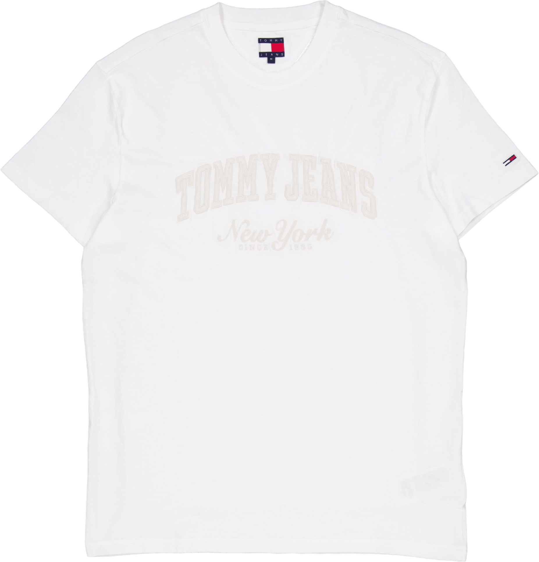 Tjm Reg Vintage Varsity Tee White