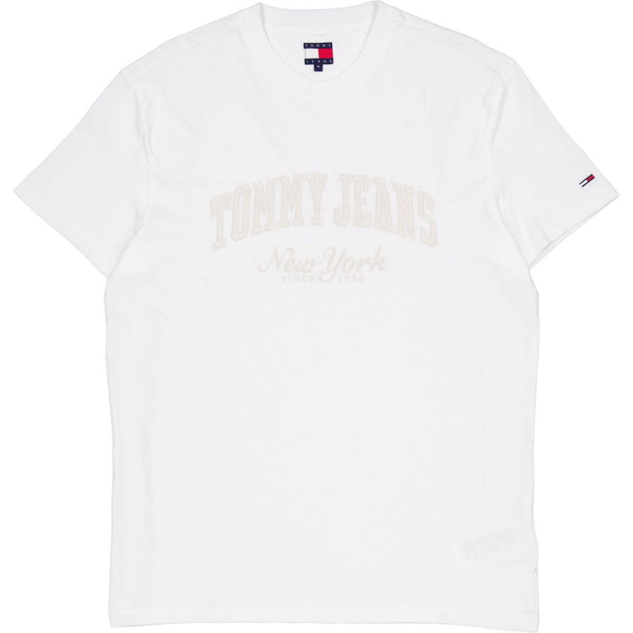 Tjm Reg Vintage Varsity Tee White