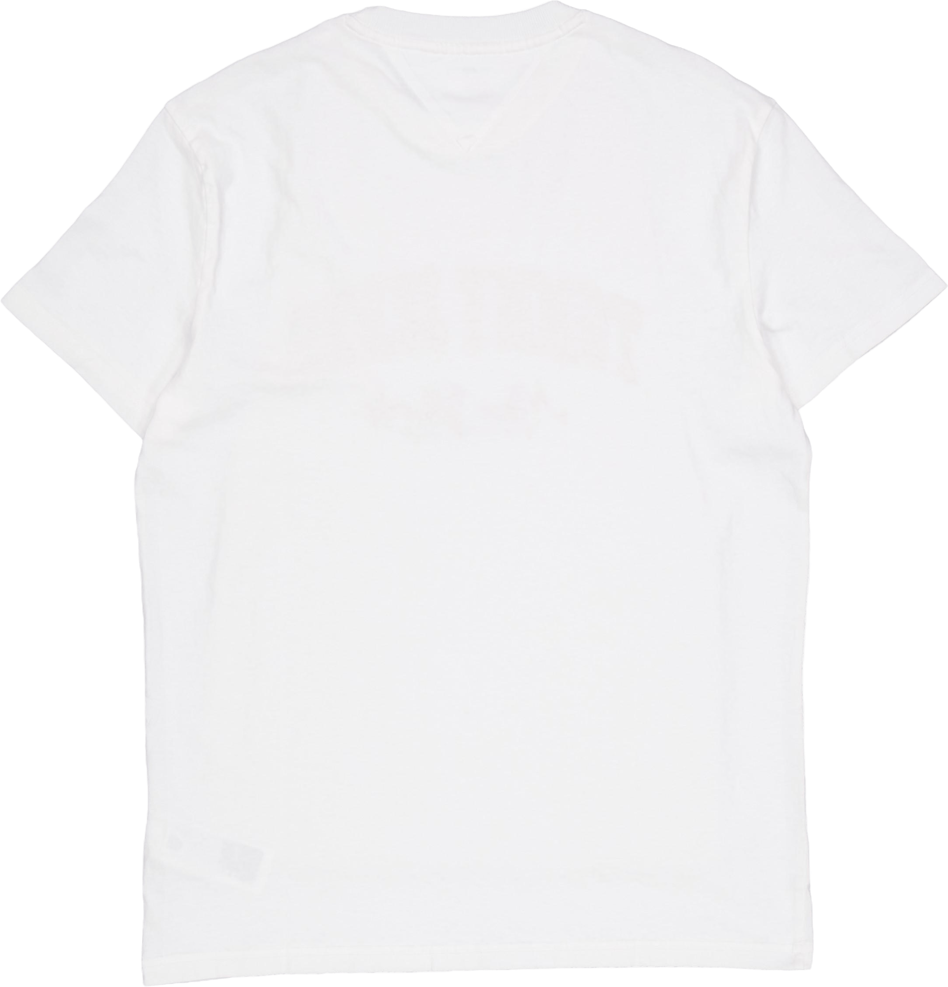 Tjm Reg Vintage Varsity Tee White - Bild 2