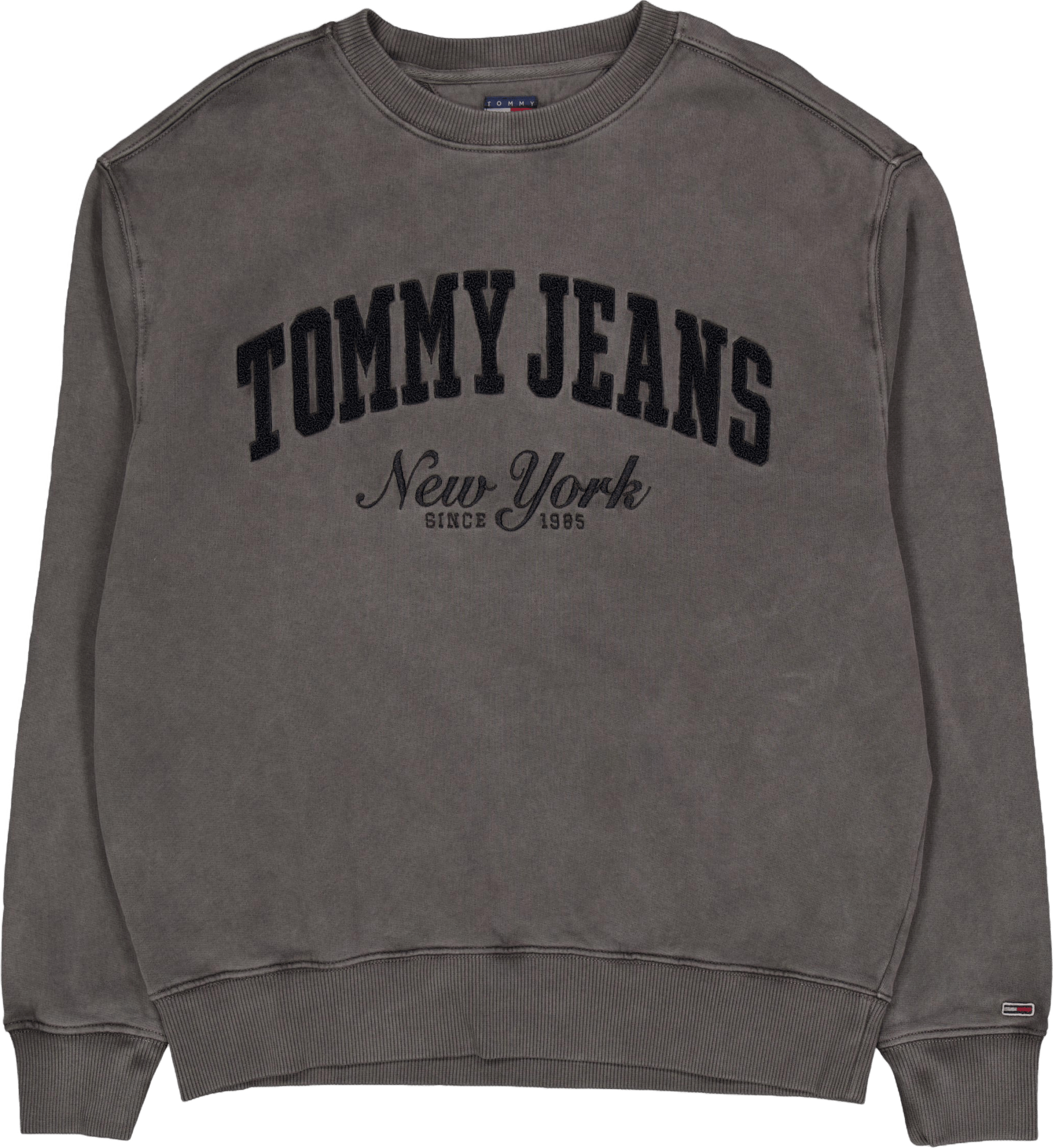 Tjm Rlx Vintage Varsity Crew Black
