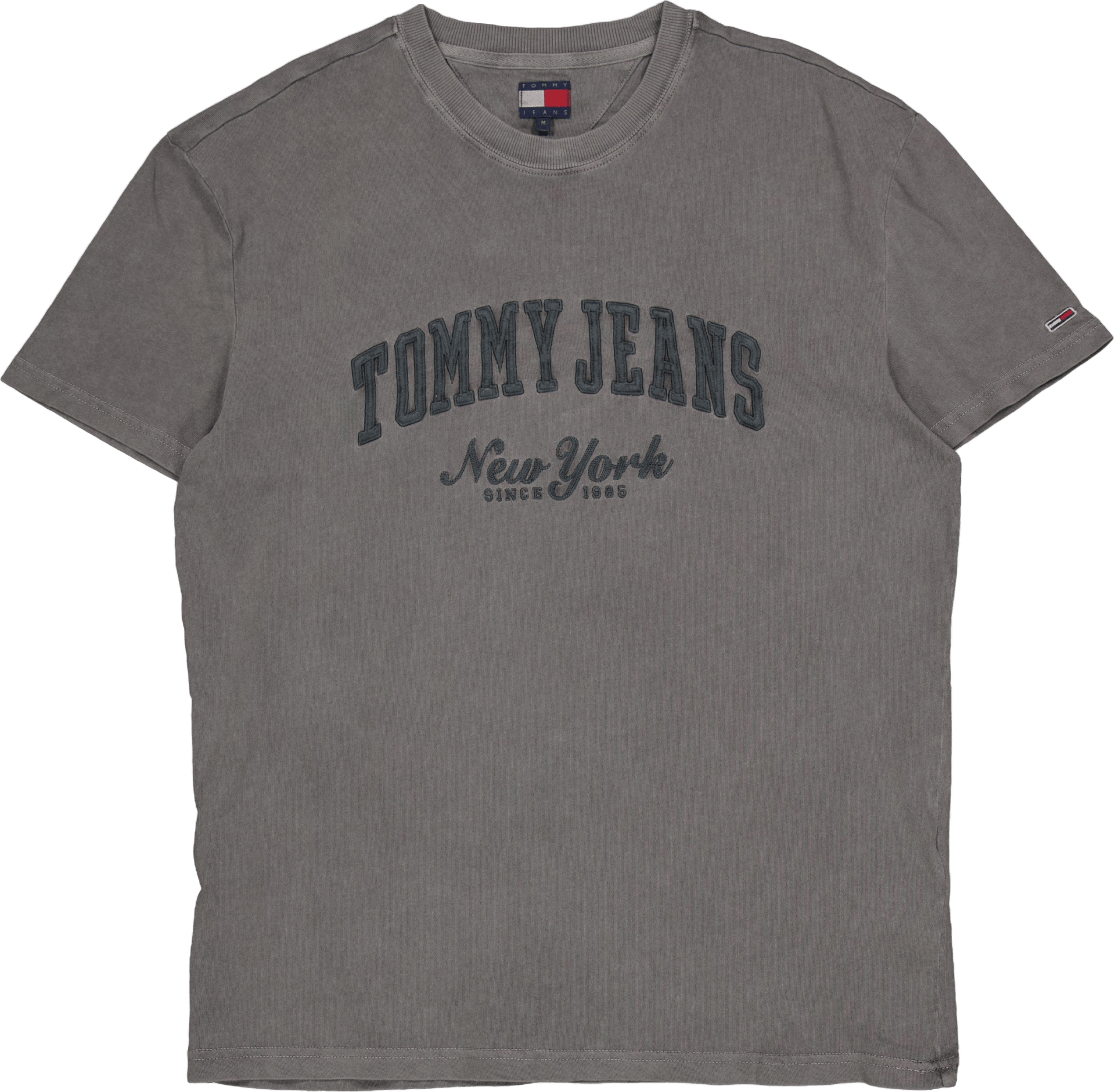 Tjm Reg Vintage Varsity Tee Black