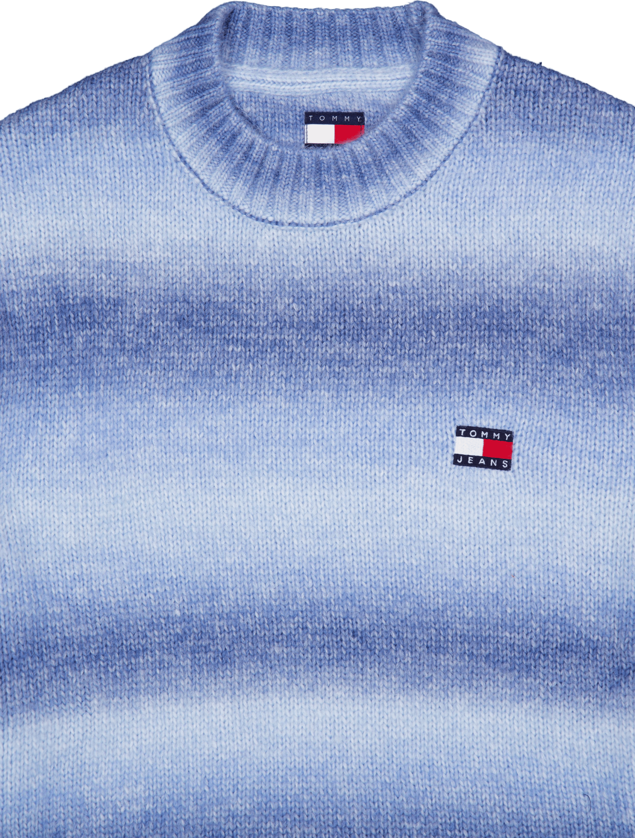 Tjm Reg Ombre Cneck Sweater Blue - Bild 3