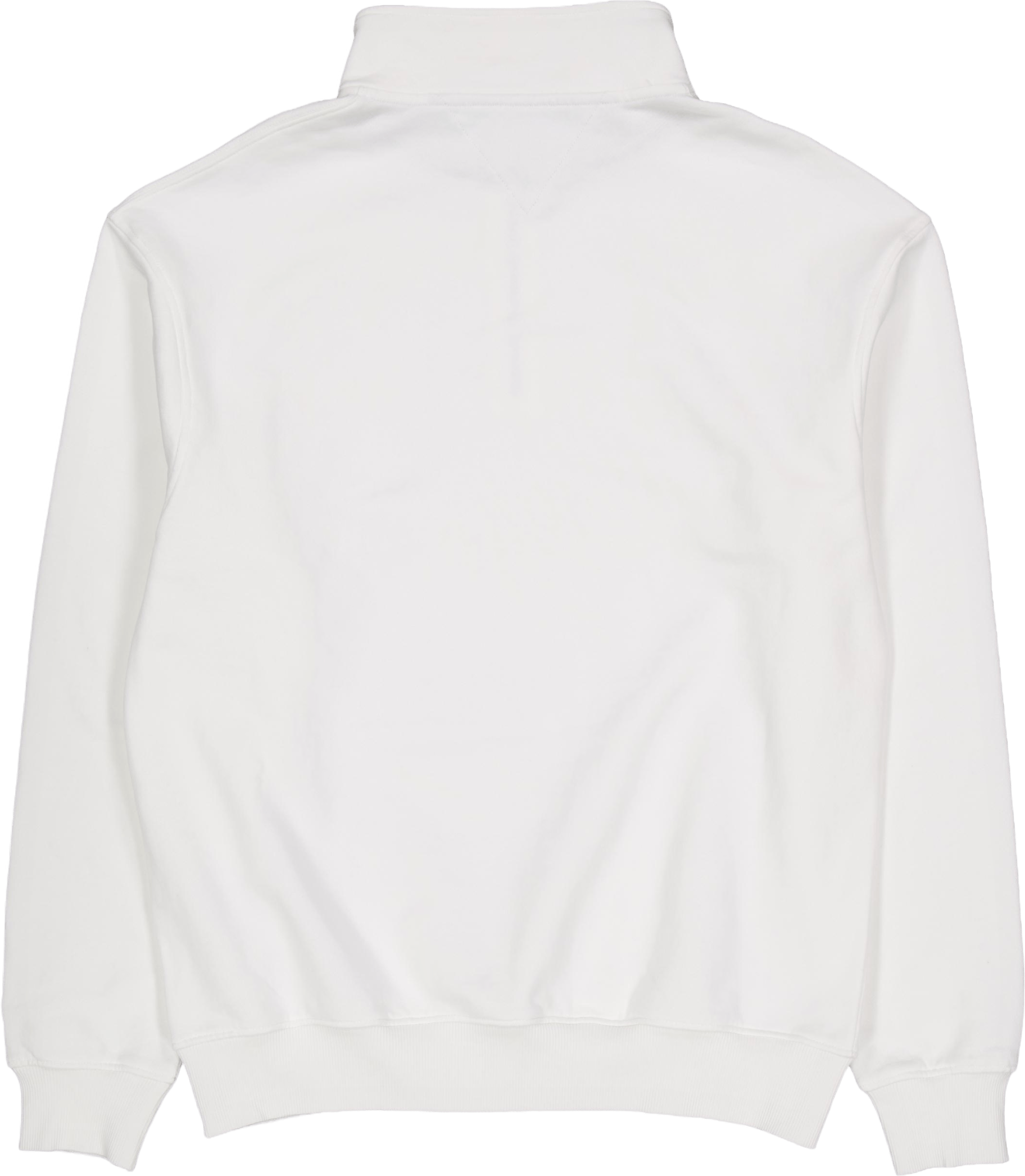 Tjm 1/4 Zip Towel Patch Polo White - Bild 2