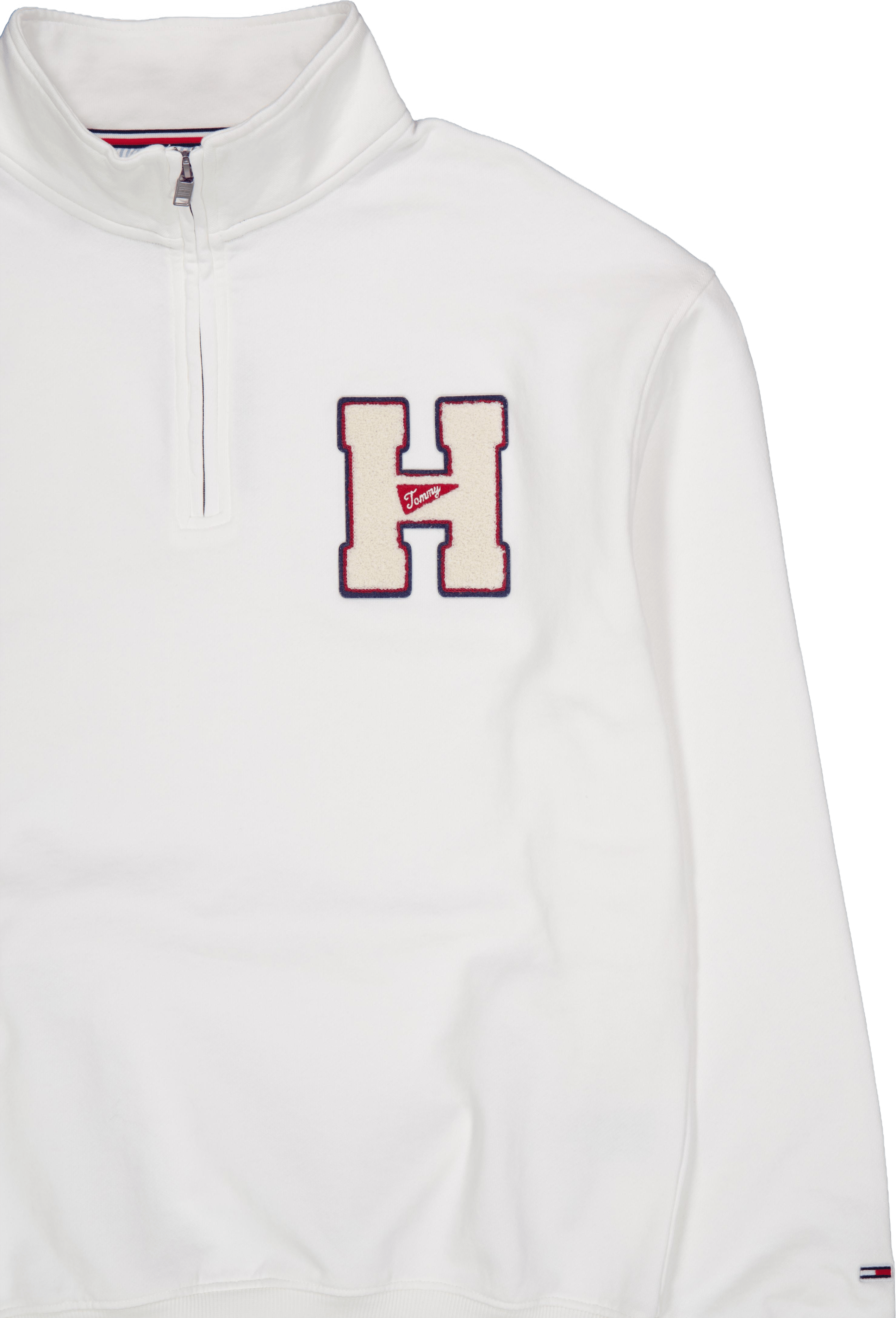 Tjm 1/4 Zip Towel Patch Polo White - Bild 3