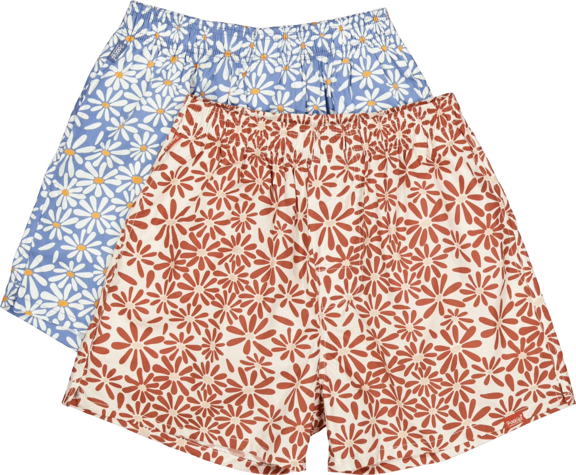 2-pack - Daisy Boxers Red, Male, Vaatteet, Alusvaatteet, Monivärinen, M