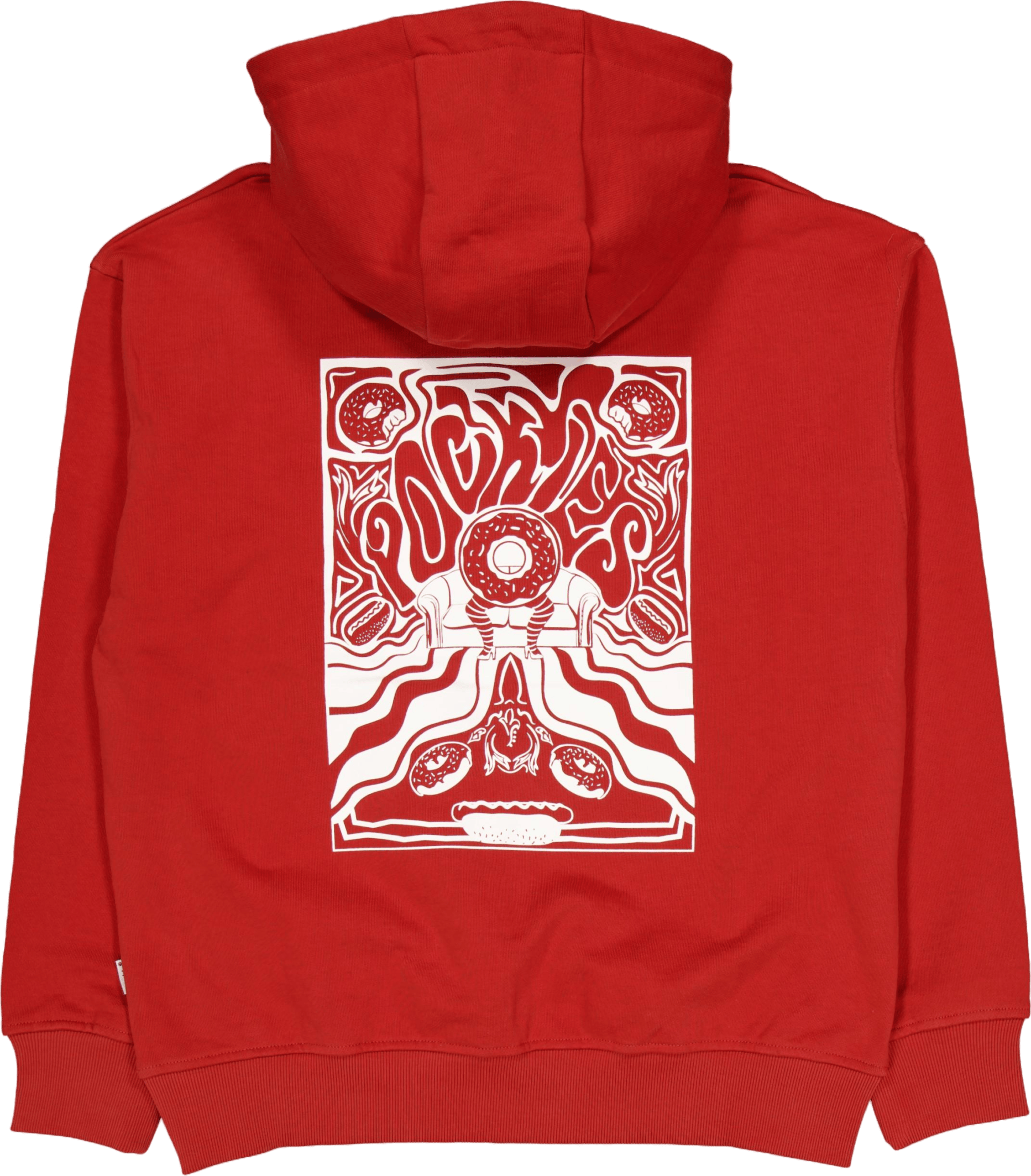 Delirious Hoodie Brick Red - Bild 2