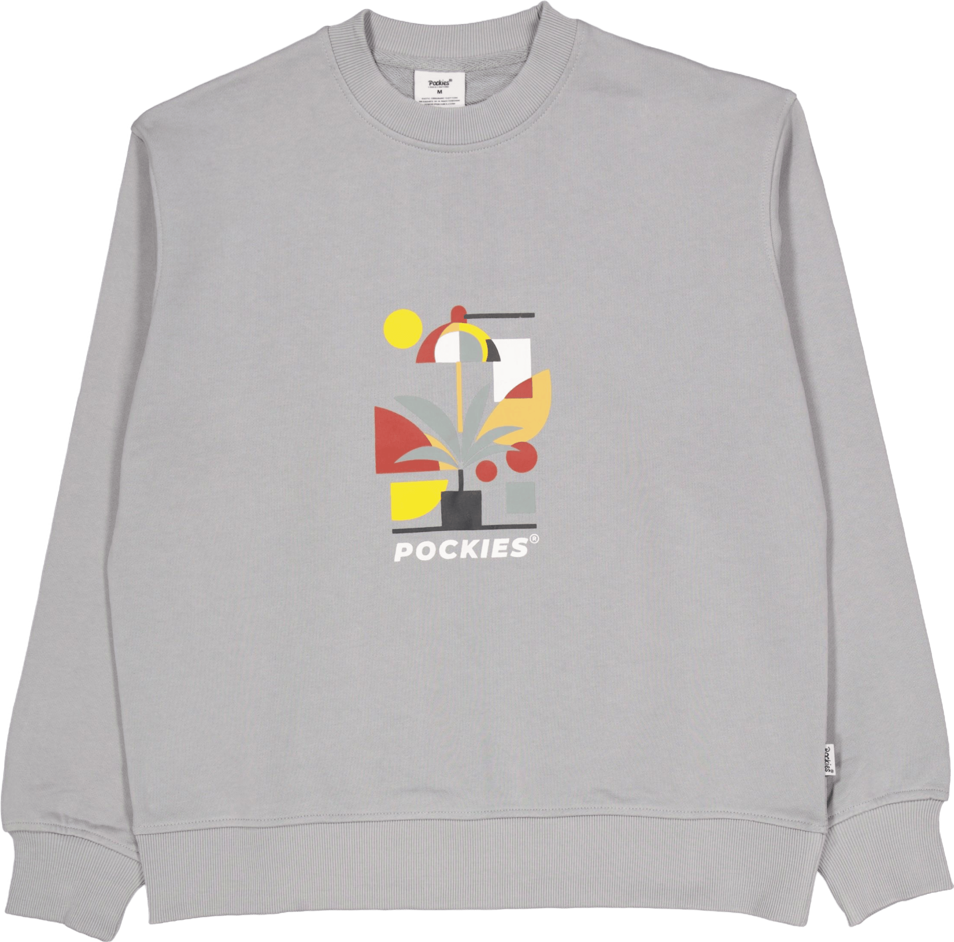 Plantlamp Crewneck Grey Grey