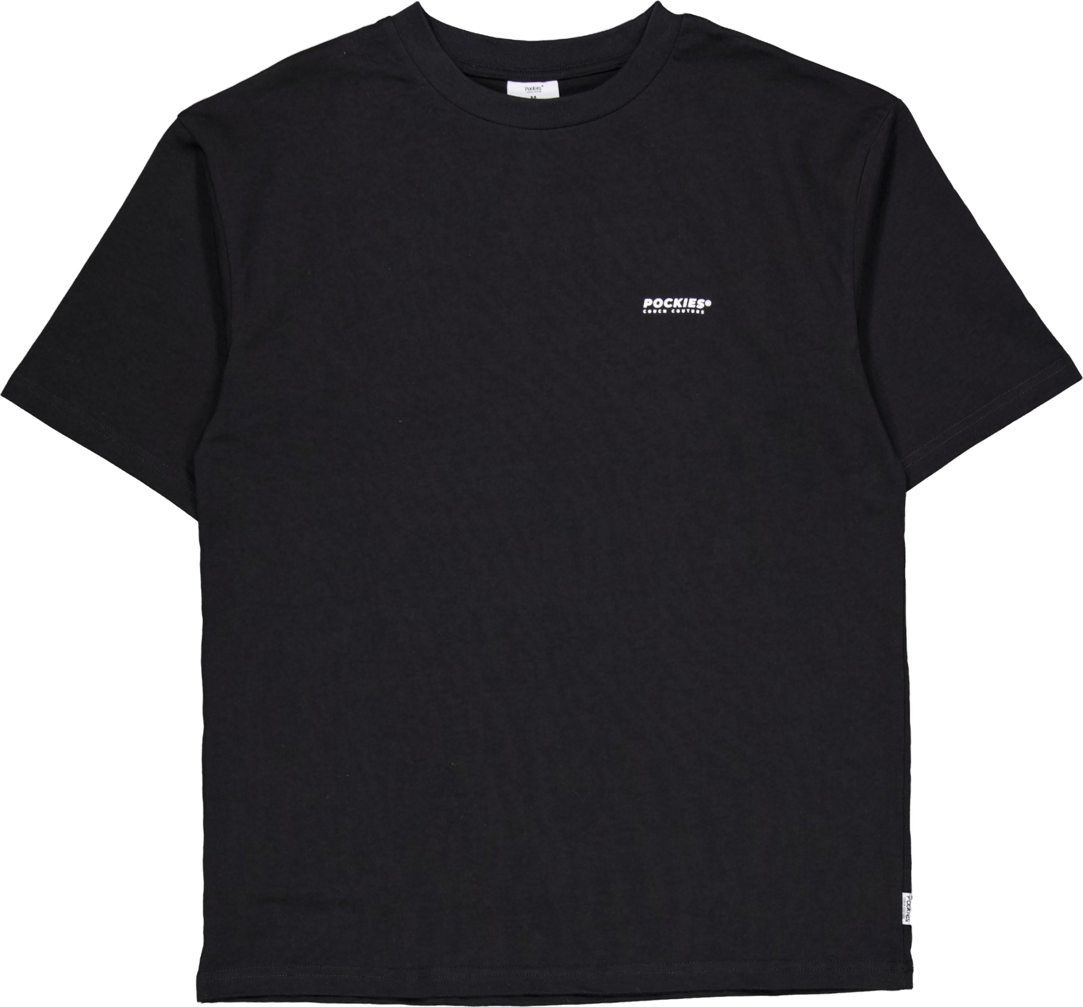 Word Tee Black Black