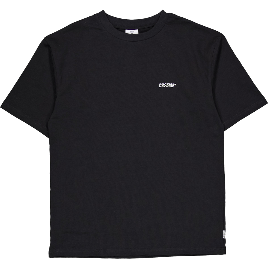 Word Tee Black Black