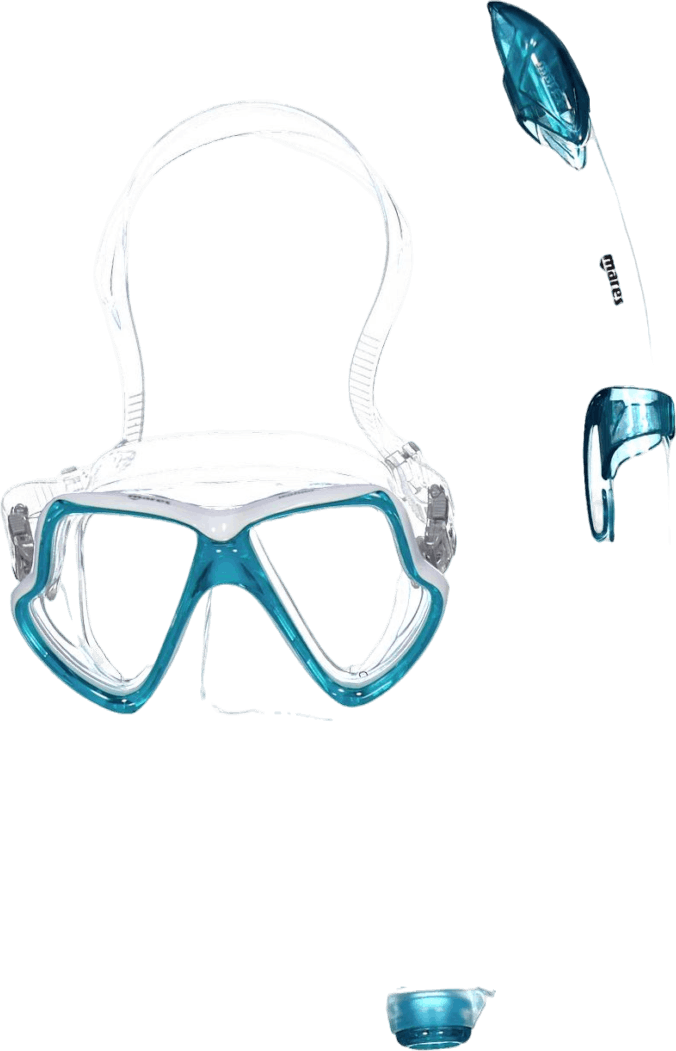 Combo Wahoo Adult, Unisex, Vybavenie, okuliare, Plávanie, ONESIZE