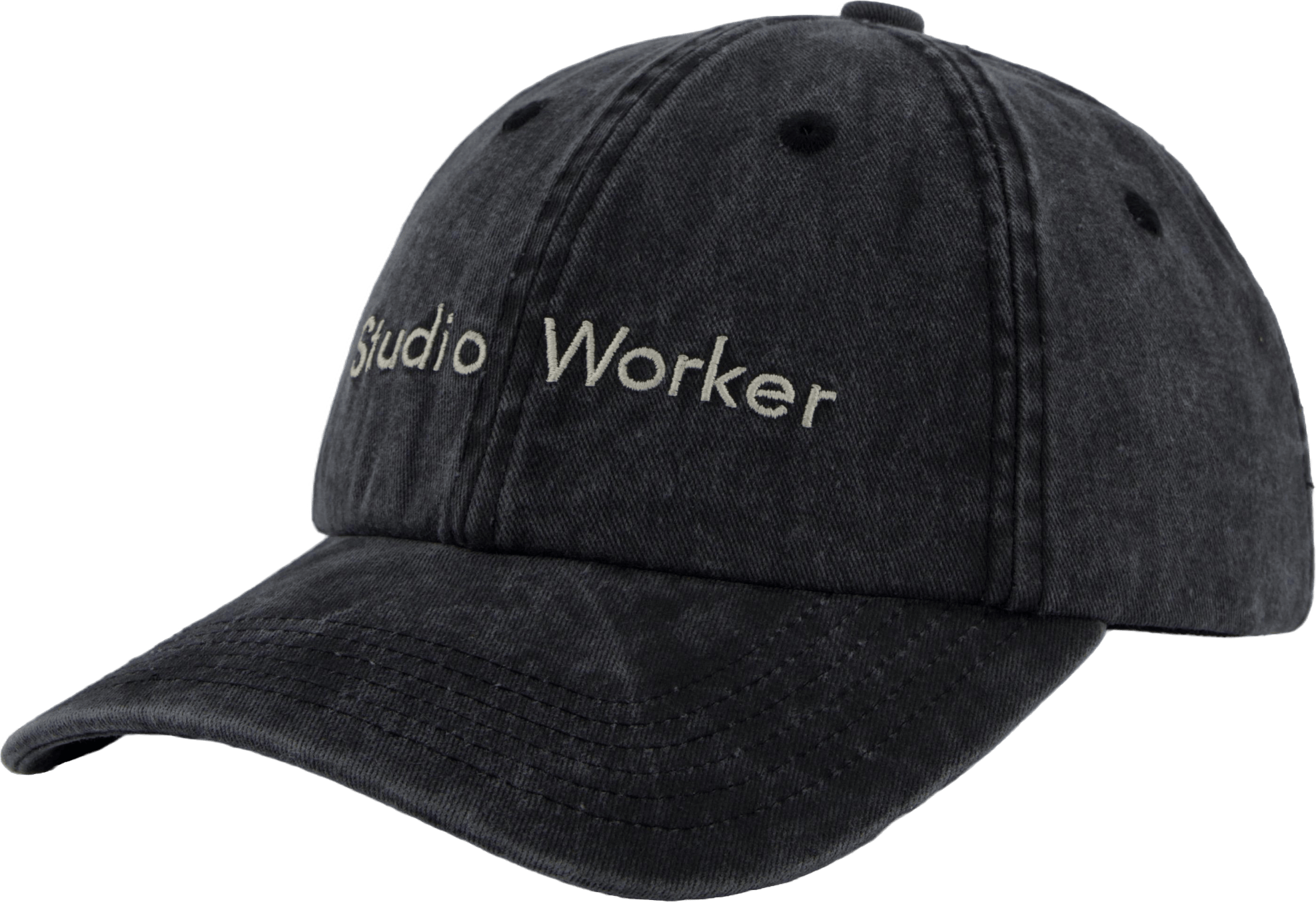Studio Worker Washed Black