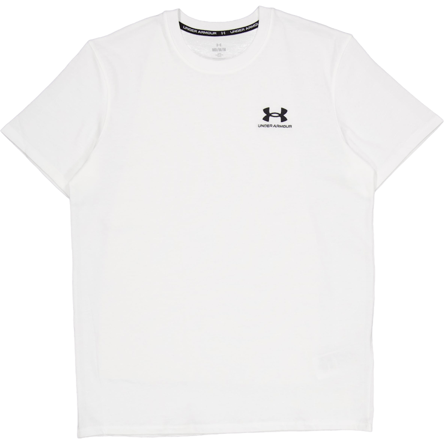 Ua M Logo Emb Heavyweight Ss White