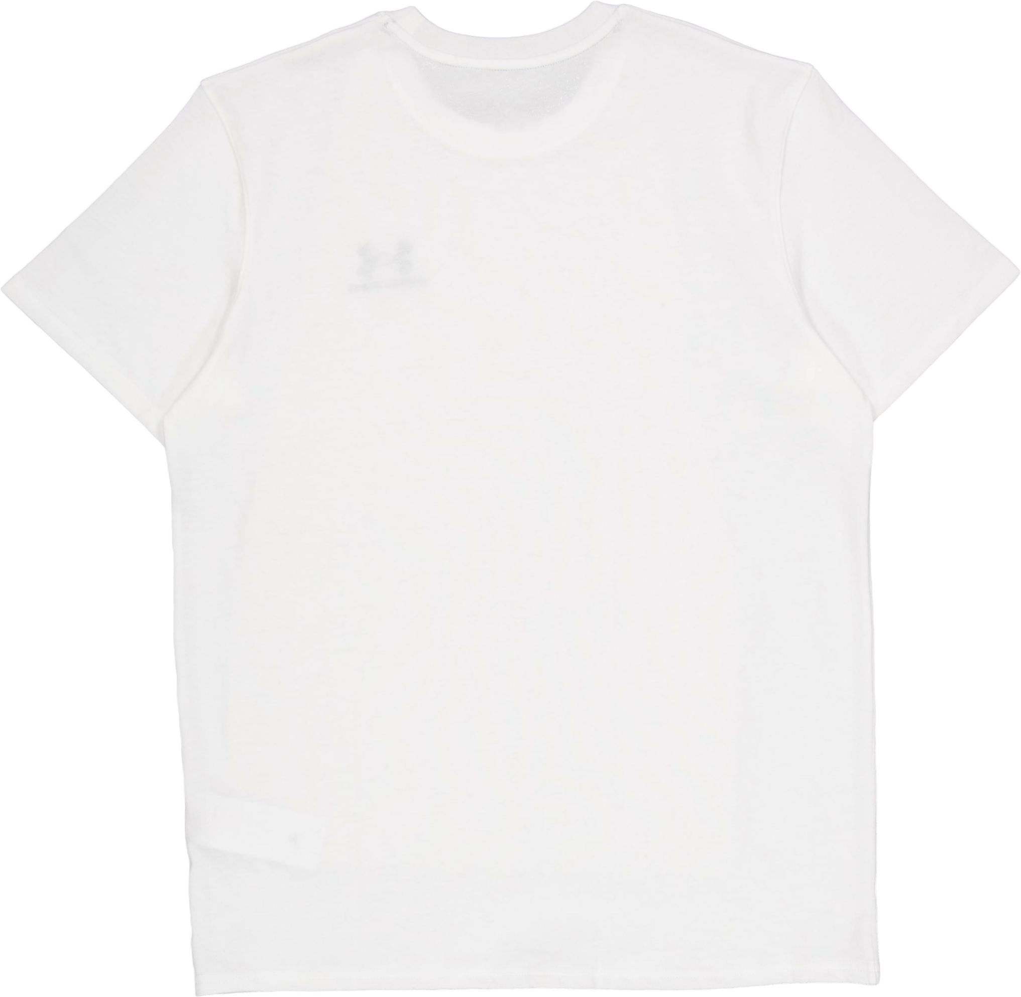 Ua M Logo Emb Heavyweight Ss White - Bild 2
